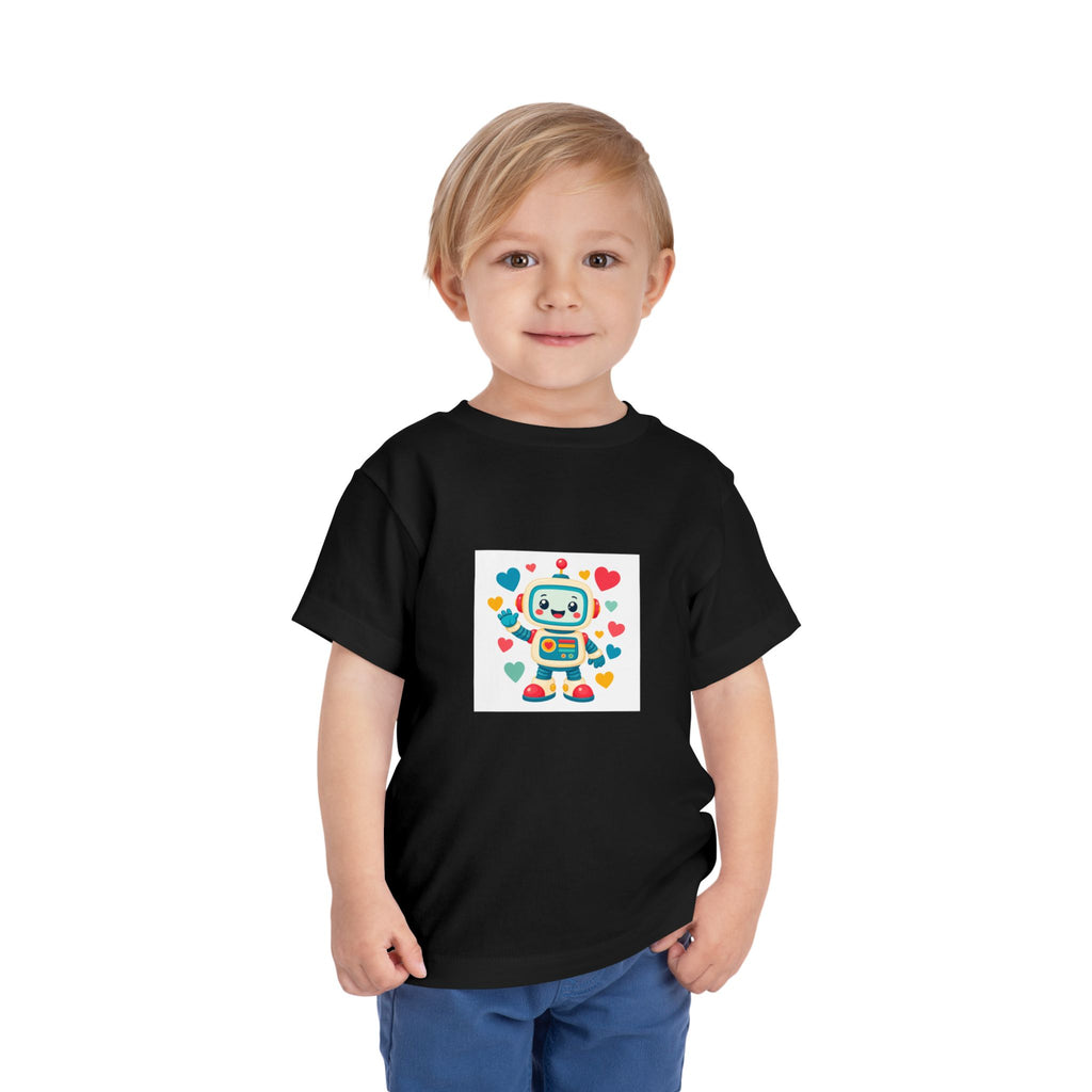 Beep Boop Robot Toddler T-Shirt — Nureli Kids