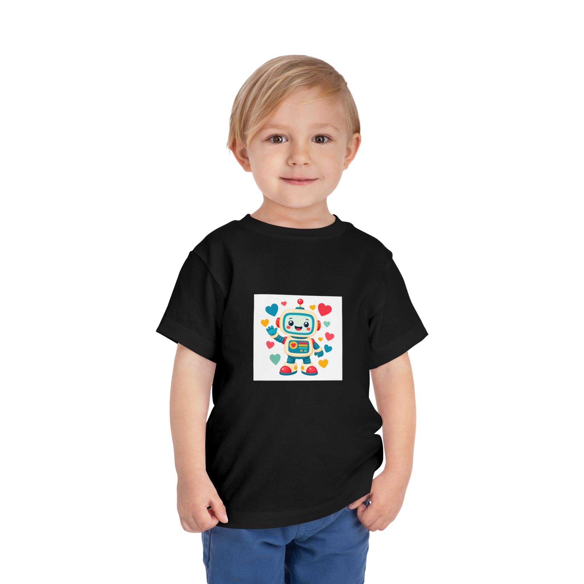 Beep Boop Robot Toddler T-Shirt — Nureli Kids