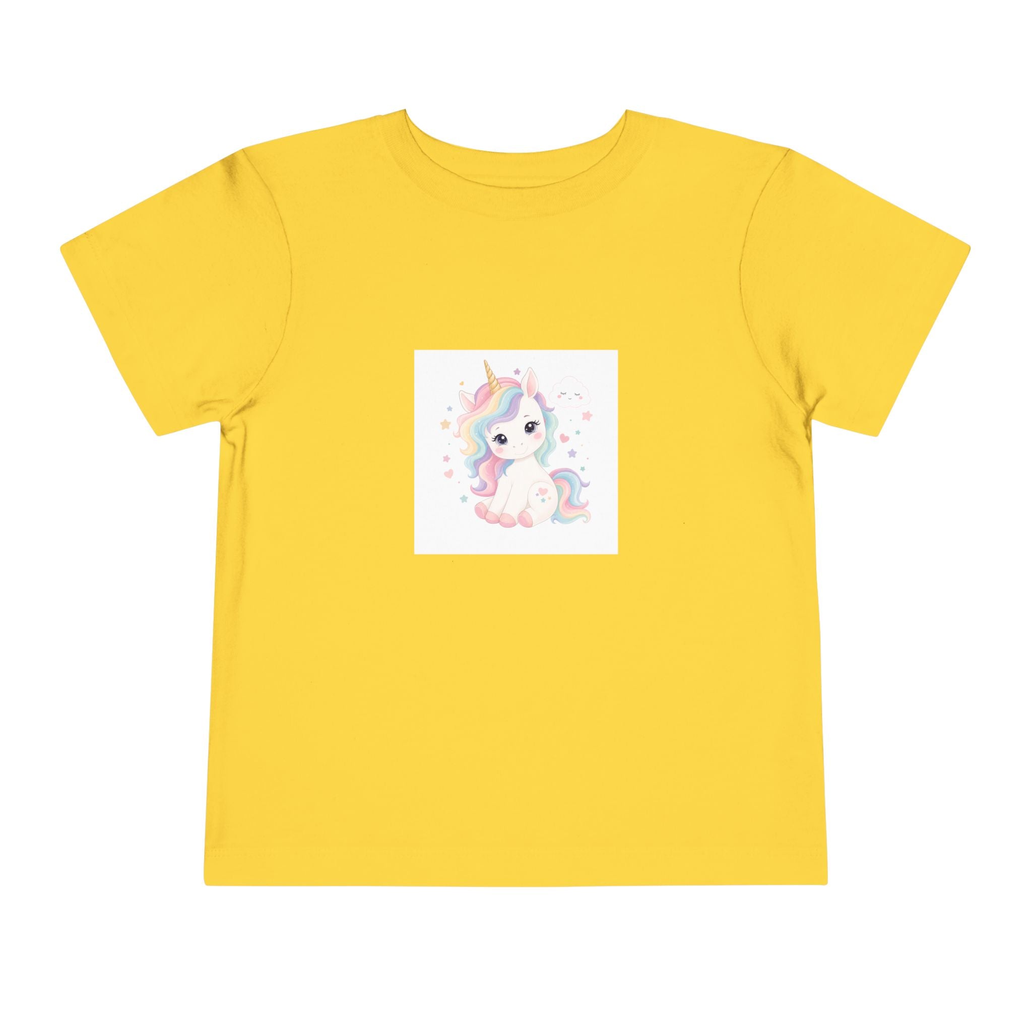 Dreamy Unicorn soft toddler tee from the Nureli collection, view 7