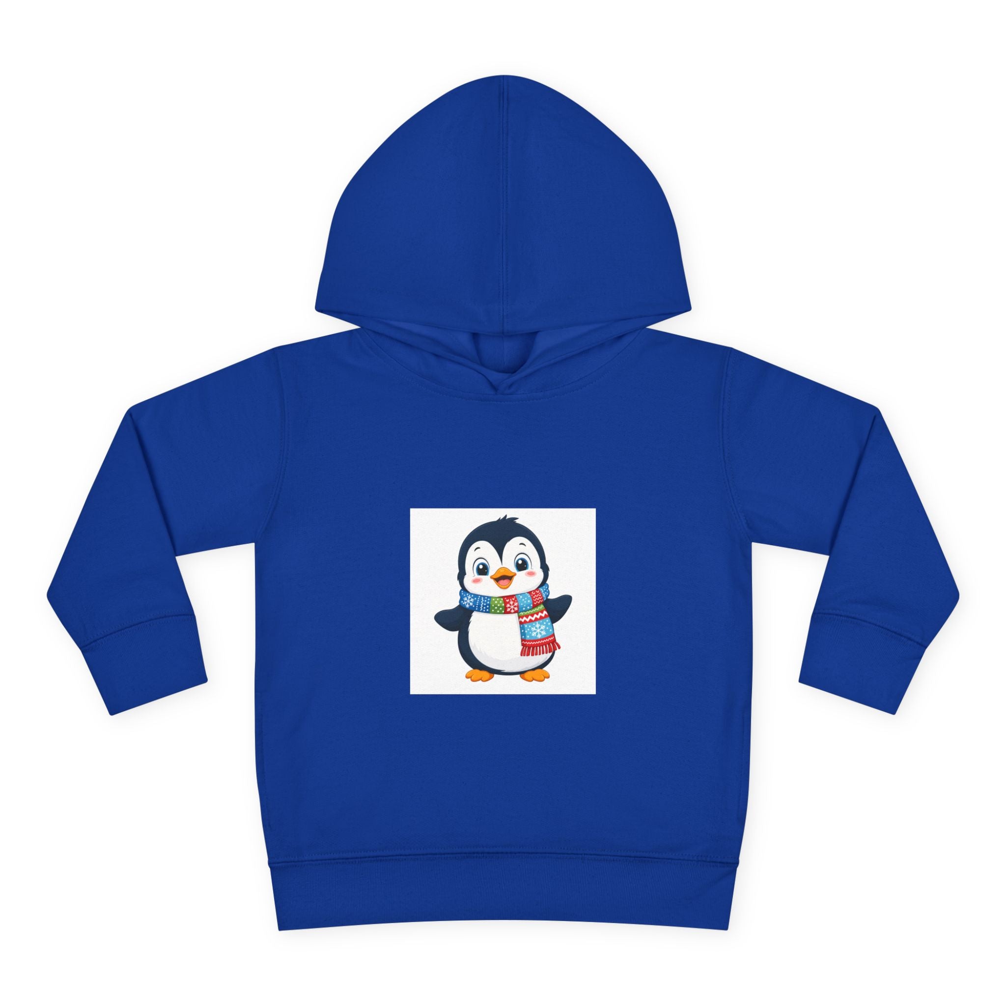 Waddle Penguin soft toddler hoodie from the Nureli collection, view 7