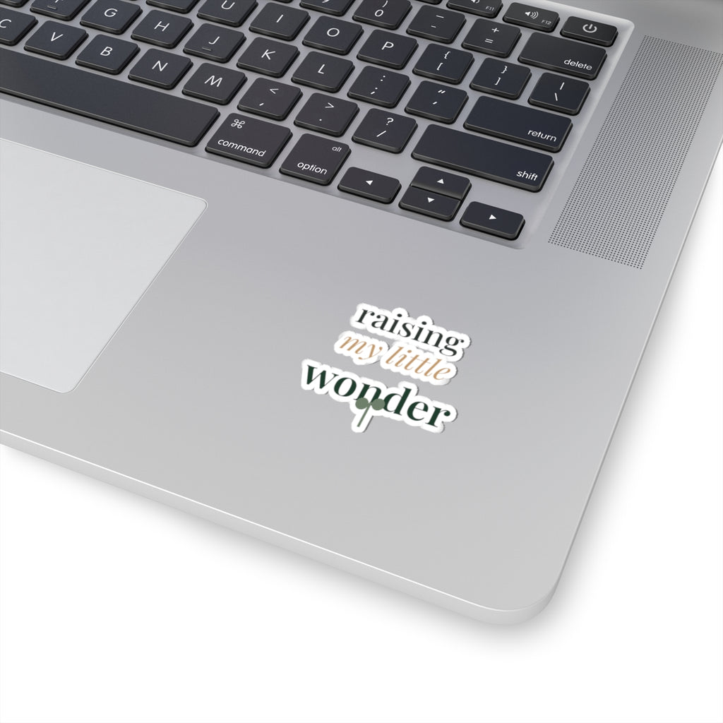 Raising my little wonder Sticker