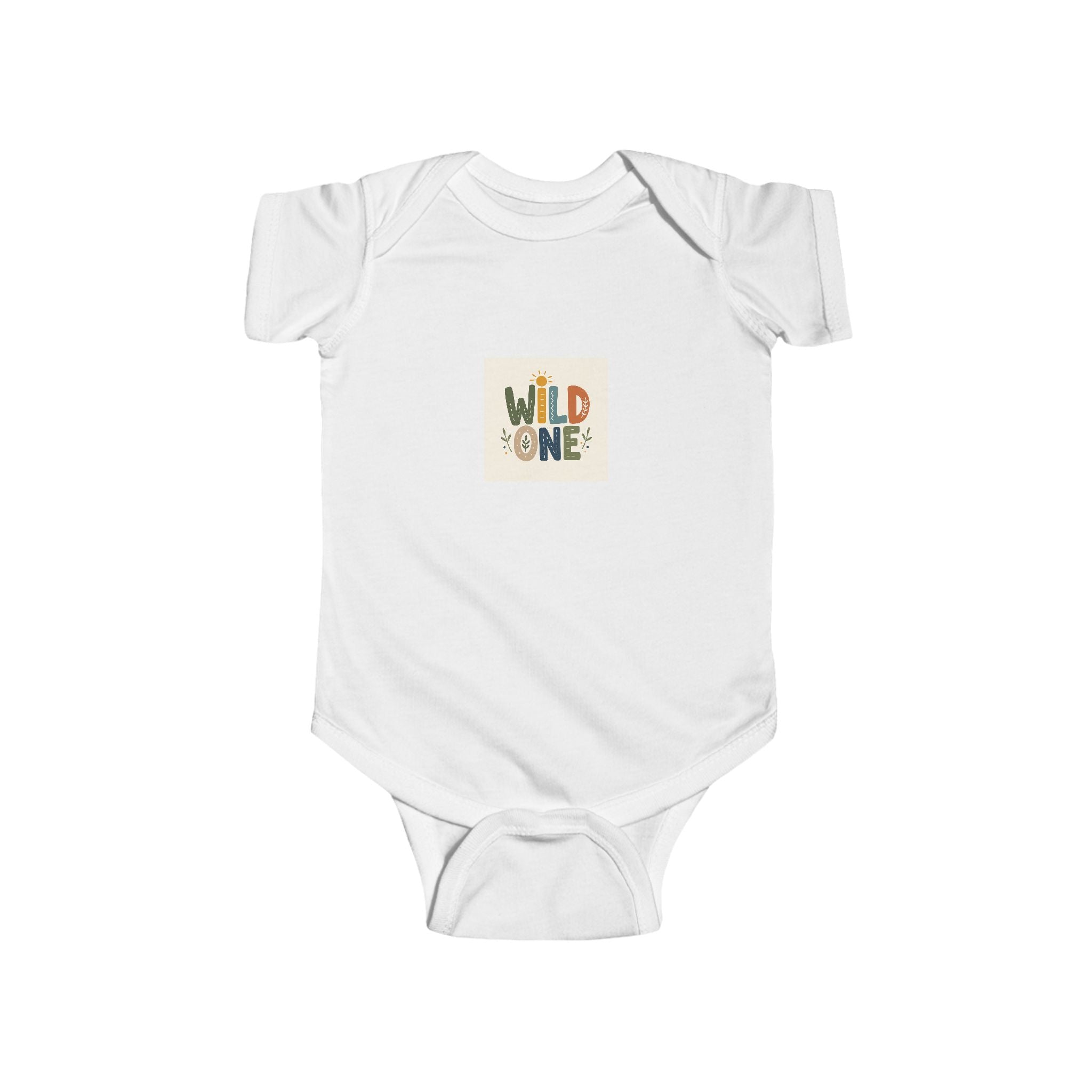 Wild One baby bodysuit onesie for newborns and infants by Nureli Kids