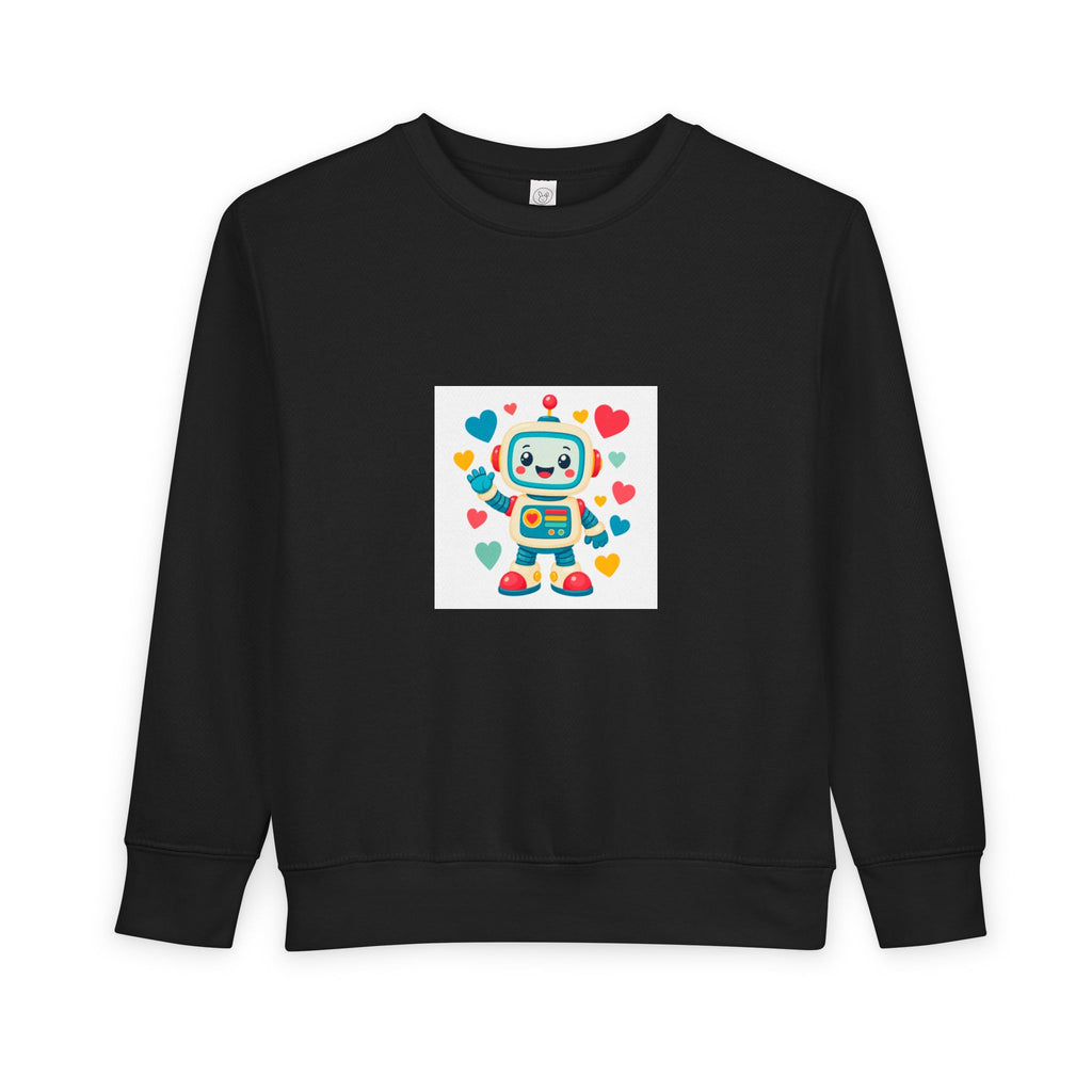 Beep Boop Robot Toddler Sweatshirt — Nureli Kids