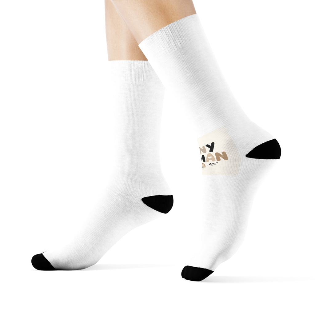 Tiny Human Kids Crew Socks - Nureli Kids