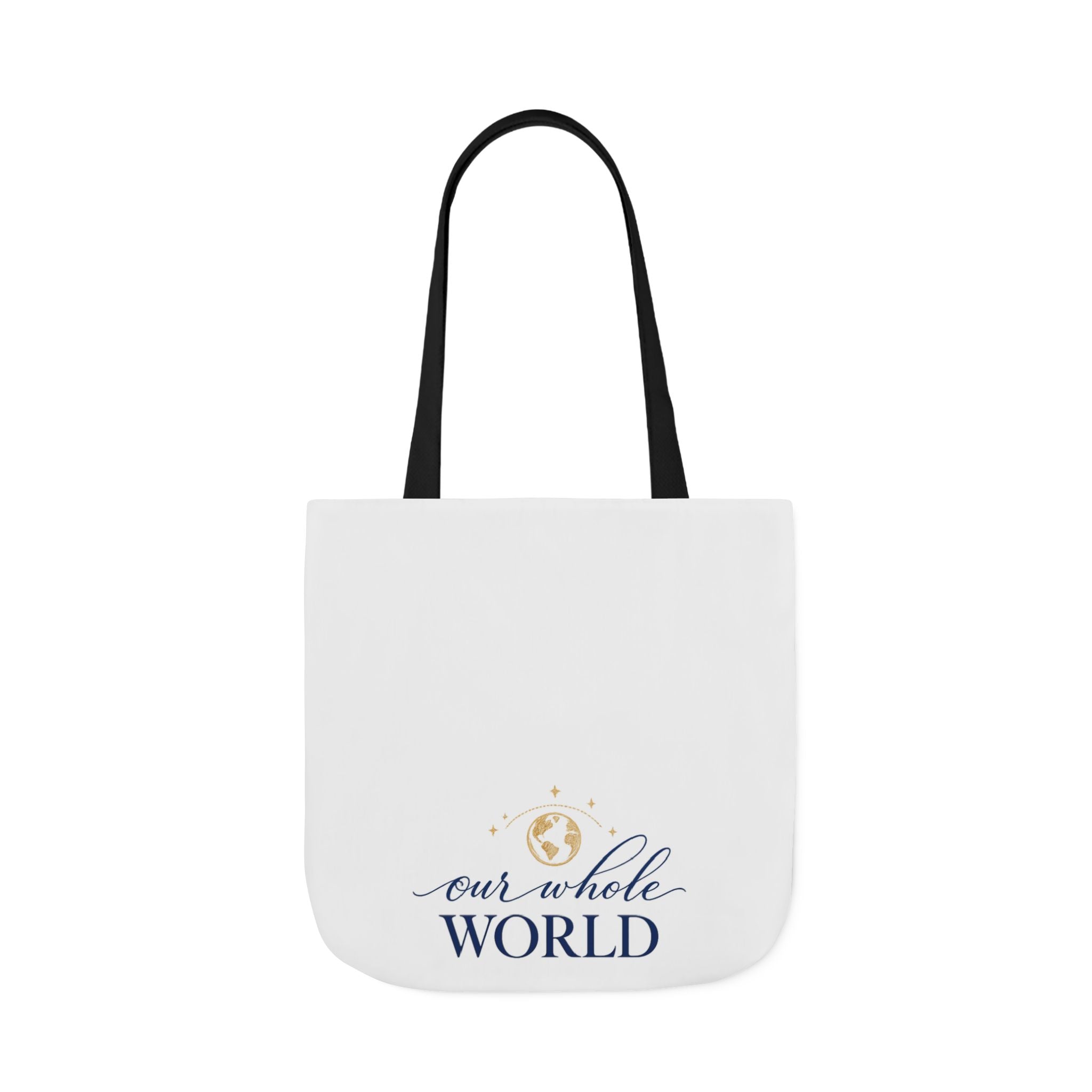 Our Whole World canvas tote bag from the Nureli collection, view 12