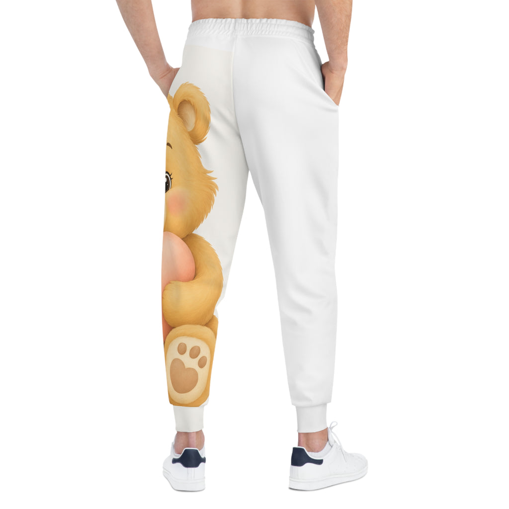 Cozy Bear kids athletic shorts from the Nureli collection, view 4