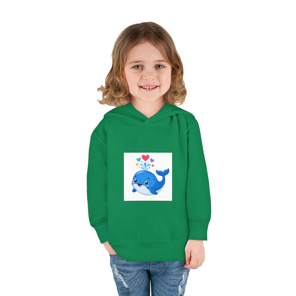 Happy Whale Toddler Hoodie — Nureli Kids