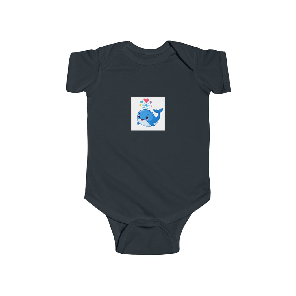 Happy Whale Baby Bodysuit — Nureli Kids