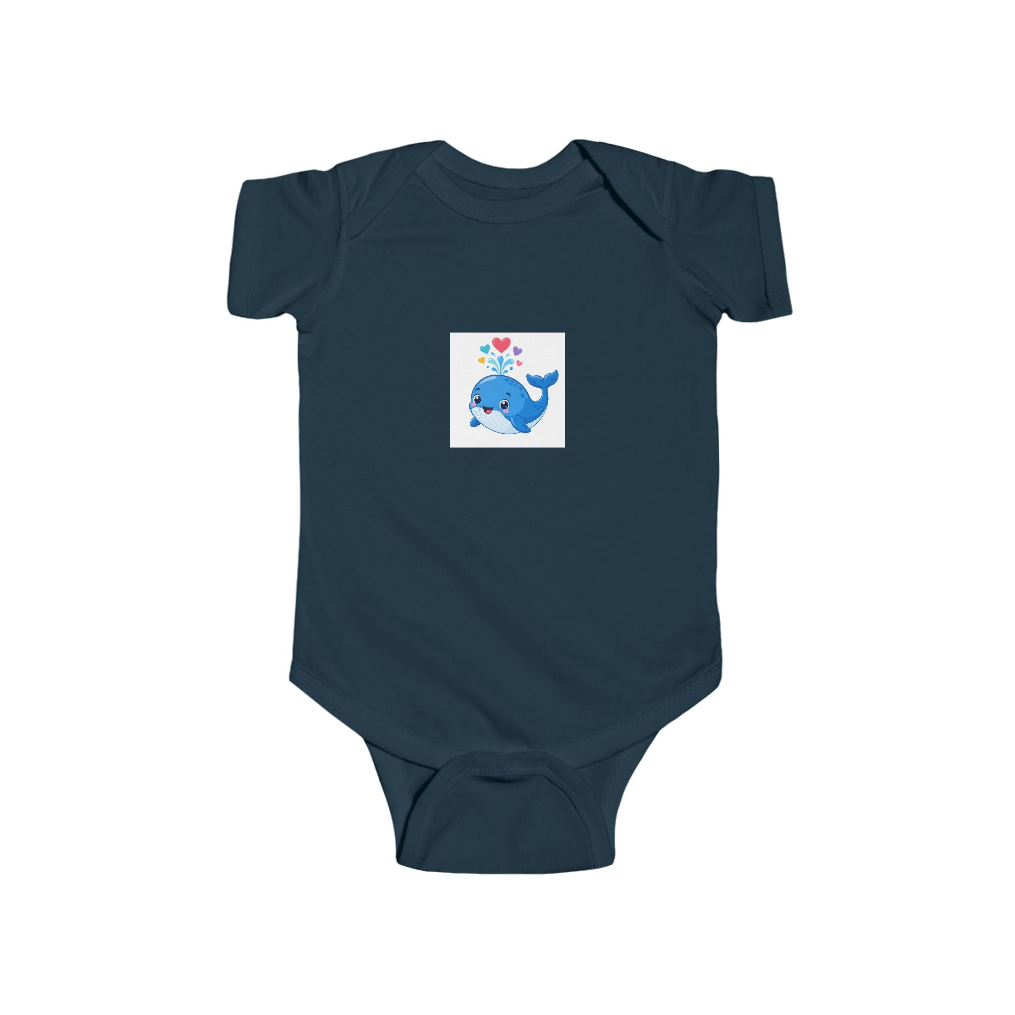 Happy Whale Baby Bodysuit — Nureli Kids