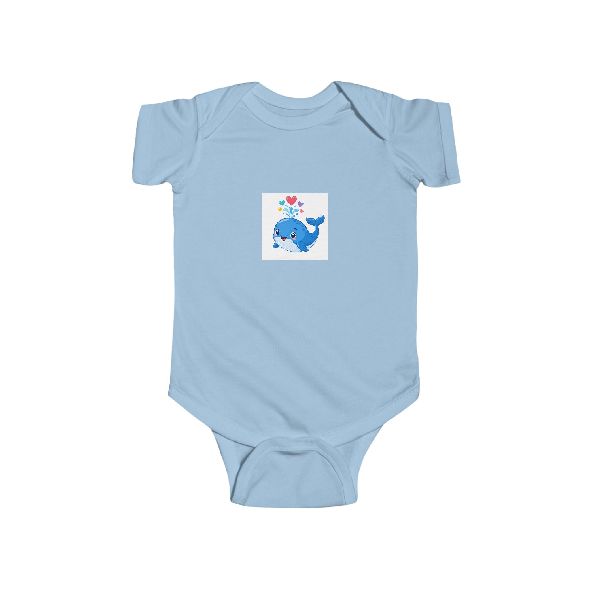 Happy Whale Baby Bodysuit — Nureli Kids