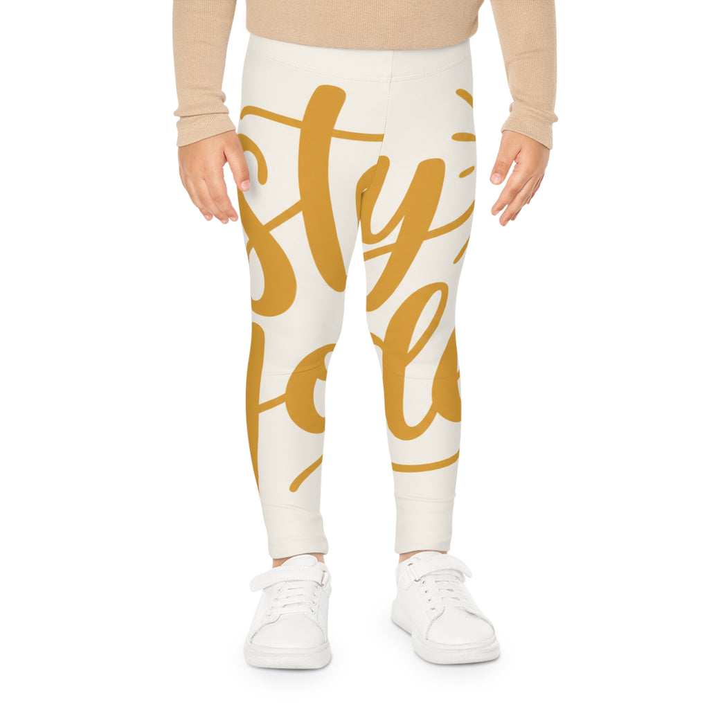 Stay Golden Kids Leggings - Nureli Kids