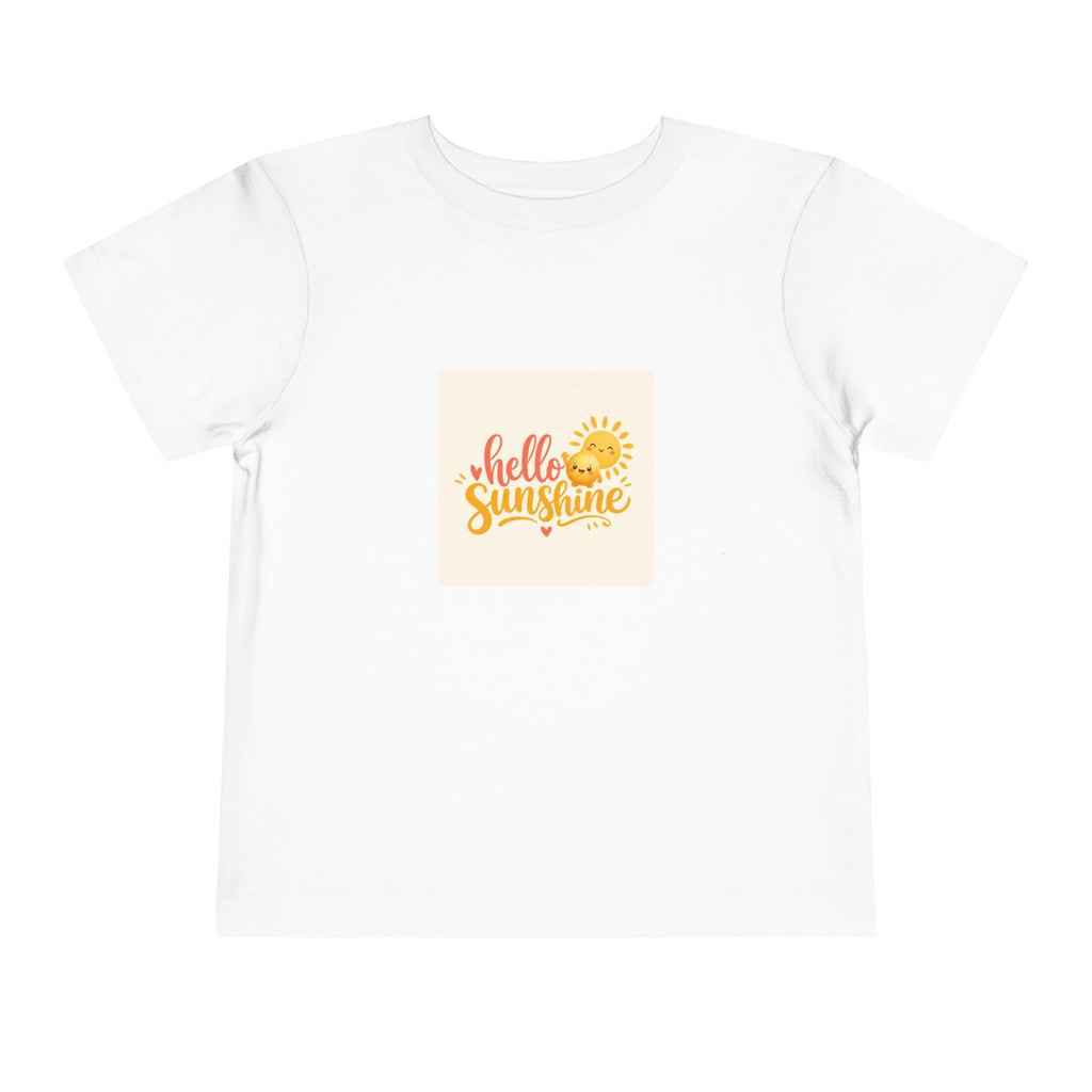 Hello Sunshine toddler t-shirt for kids ages 2-5 by Nureli Kids