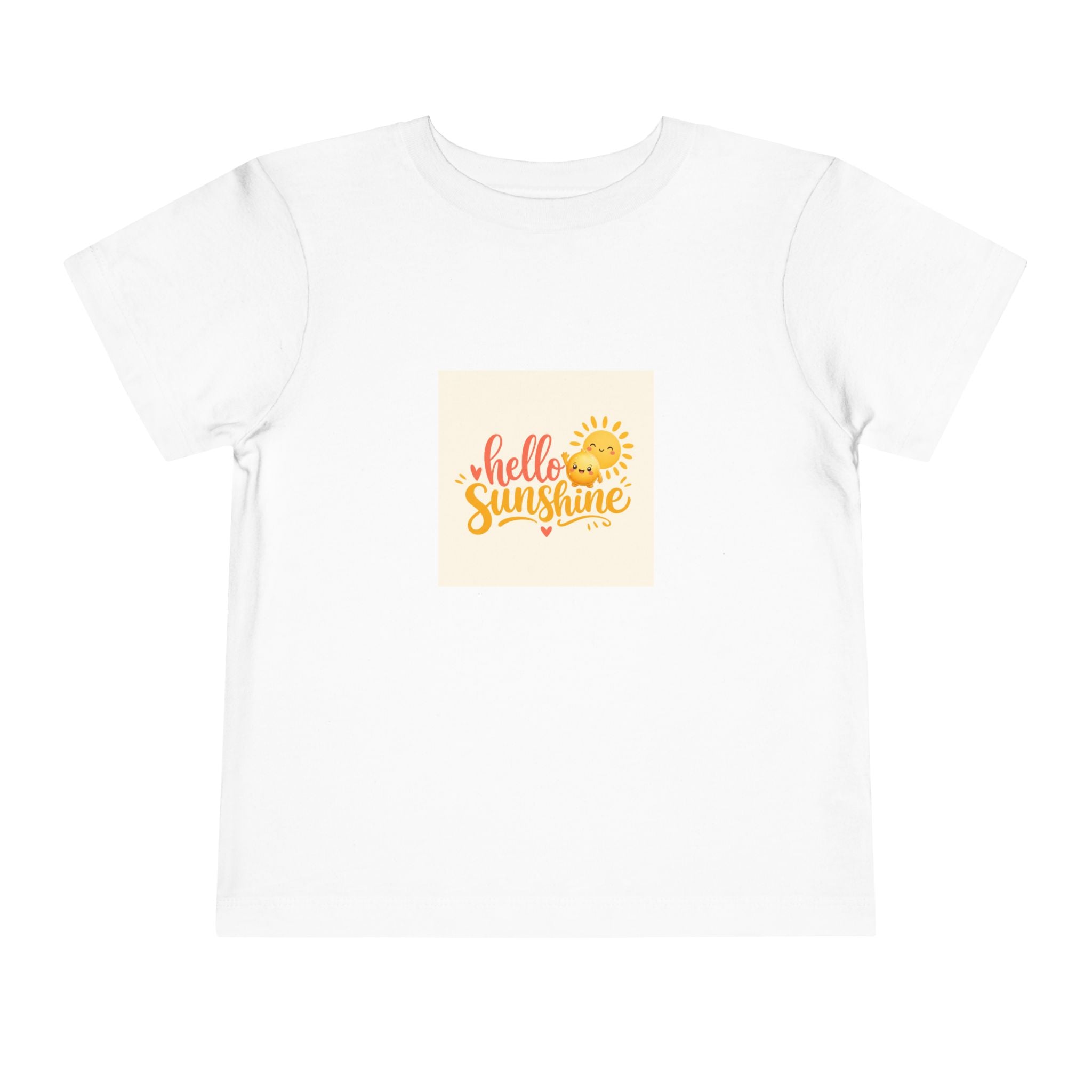 Hello Sunshine toddler t-shirt for kids ages 2-5 by Nureli Kids