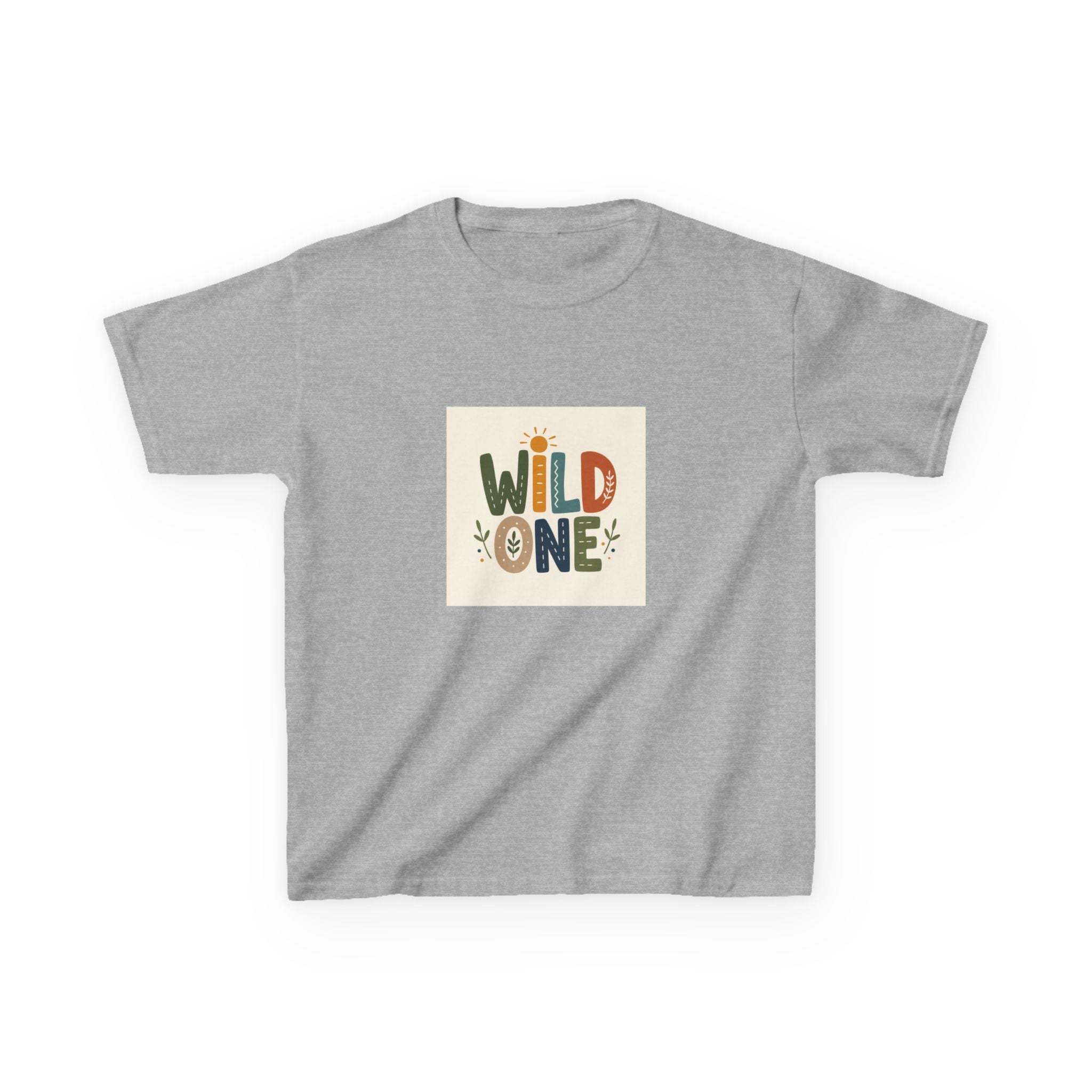Wild One soft kids tee from the Nureli collection, view 4