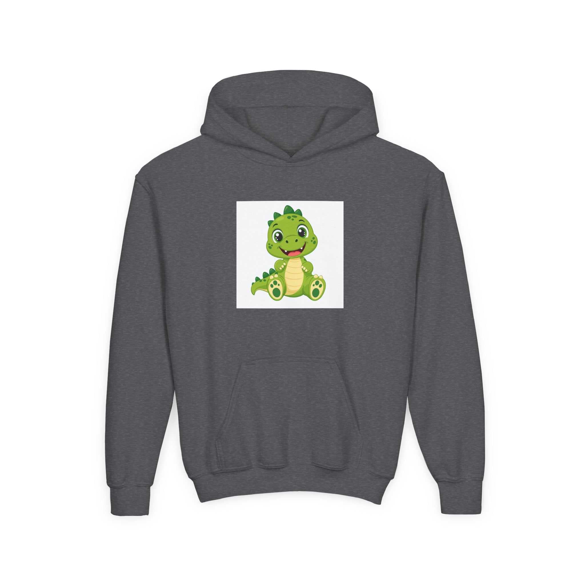 Dino soft toddler hoodie from the Nureli collection, view 9