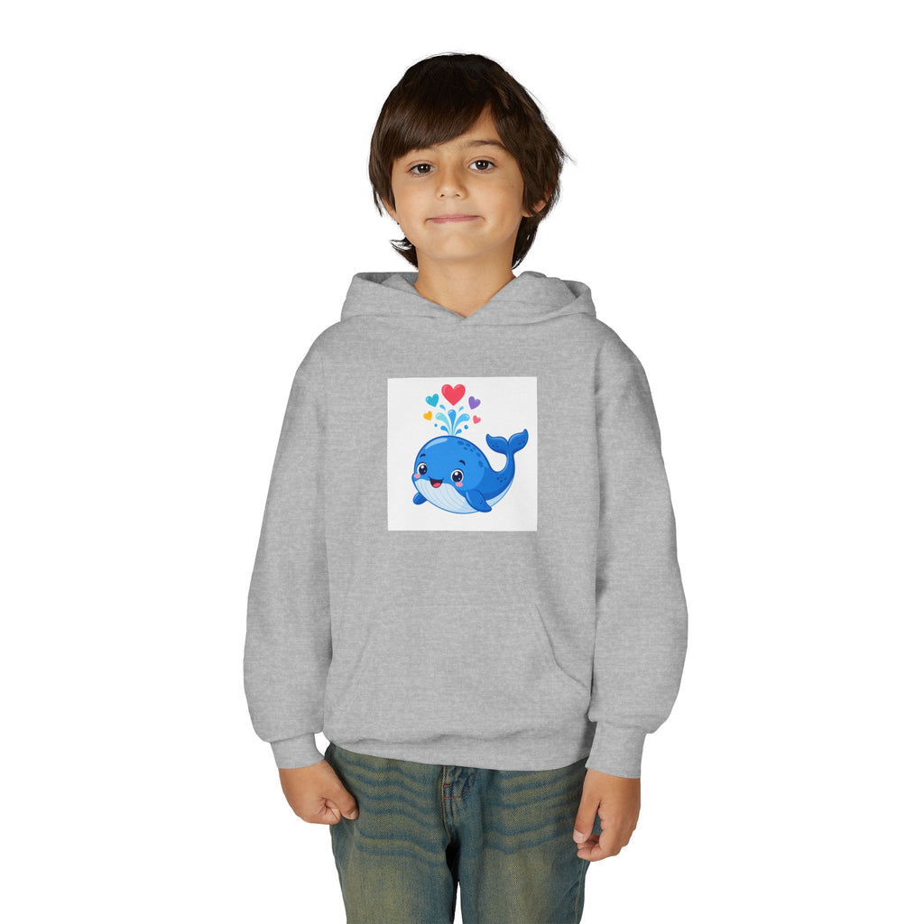Happy Whale Kids Hoodie — Nureli Kids