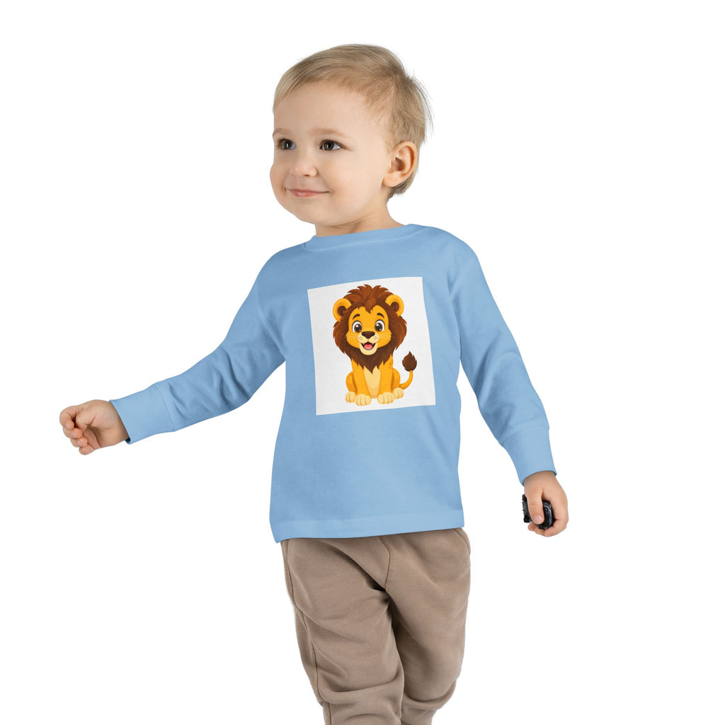 Brave Little Lion Toddler Long-Sleeve Tee — Nureli Kids