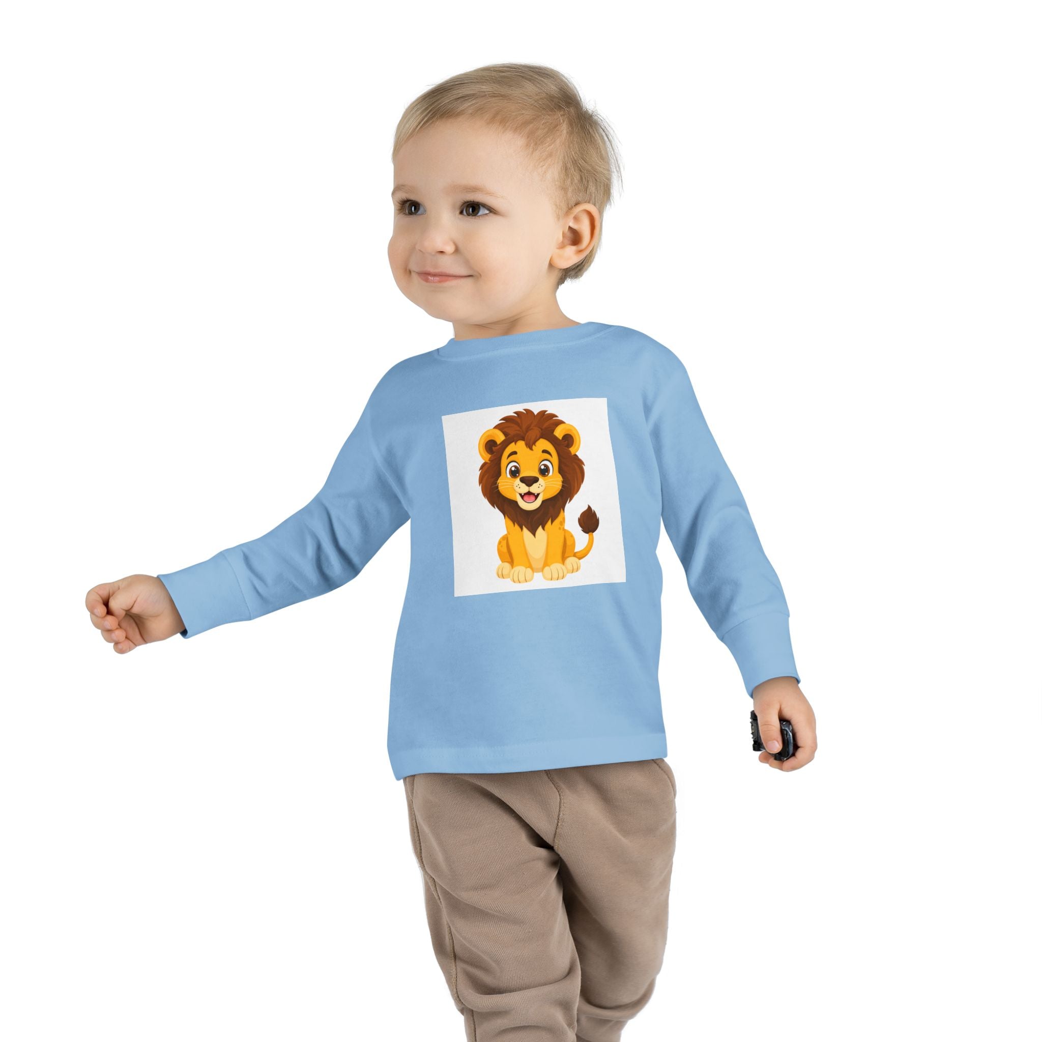 Brave Little Lion Toddler Long-Sleeve Tee — Nureli Kids