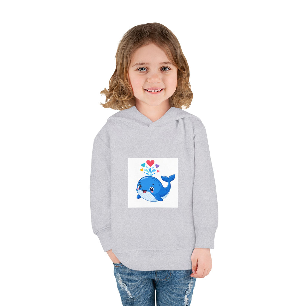 Happy Whale Toddler Hoodie — Nureli Kids