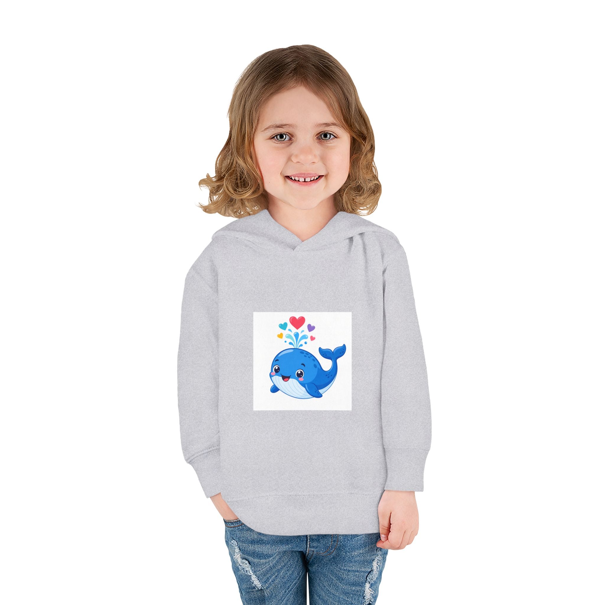 Happy Whale Toddler Hoodie — Nureli Kids