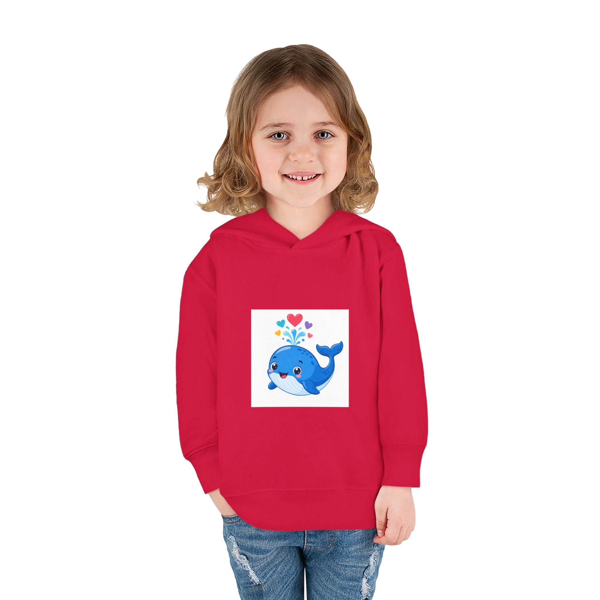 Happy Whale Toddler Hoodie — Nureli Kids