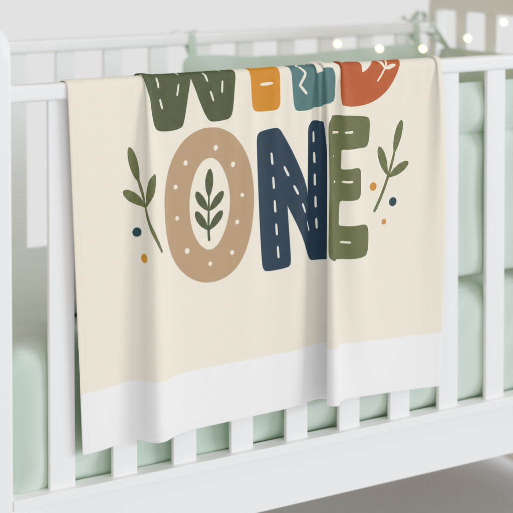 Wild One Baby Swaddle Blanket - Nureli Kids