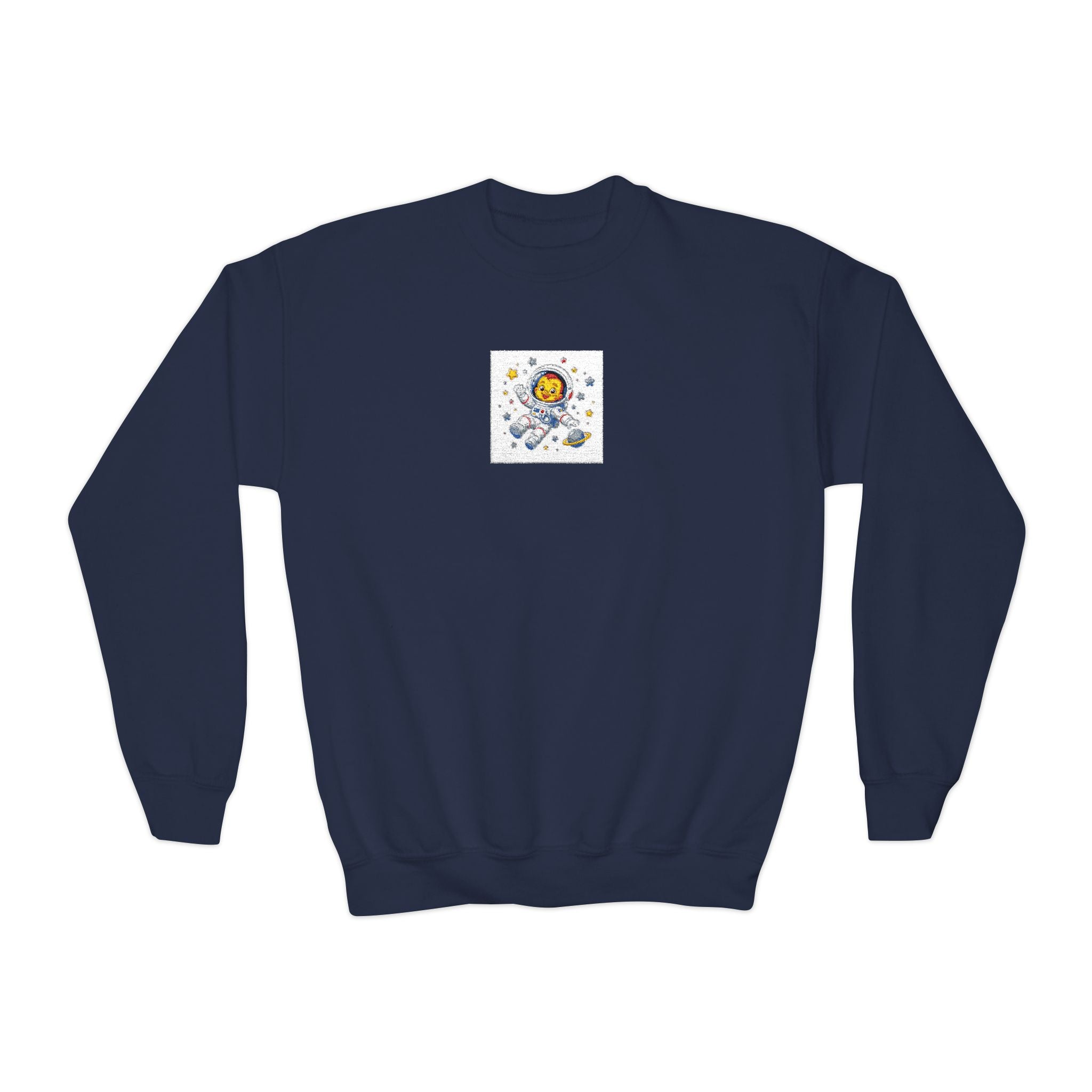 Little Astronaut kids crew sweatshirt from the Nureli collection, view 8