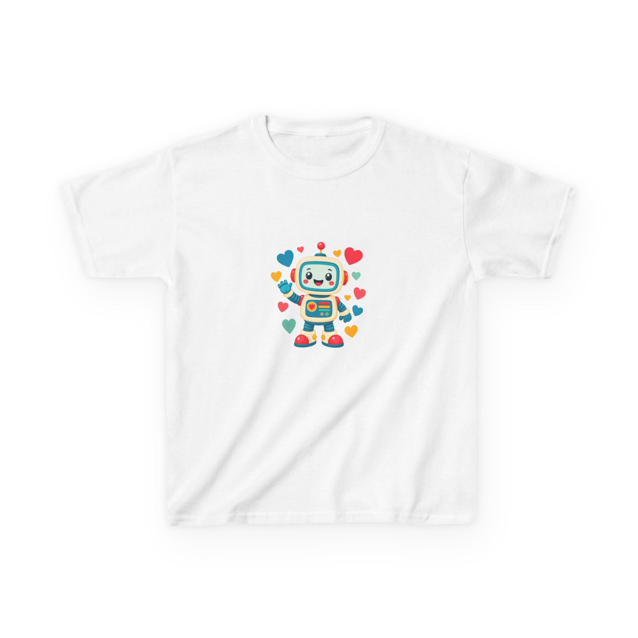 Beep Boop Robot kids t-shirt by Nureli Kids