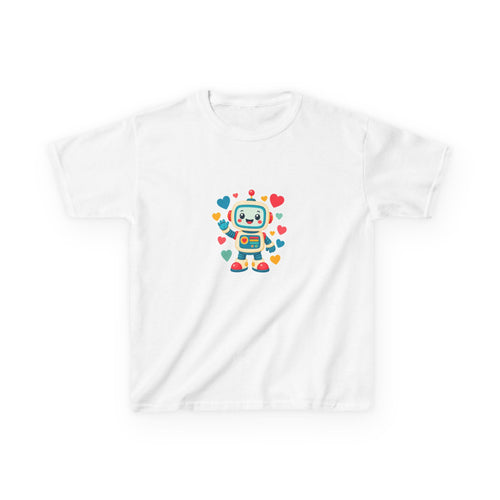Beep Boop Robot kids t-shirt by Nureli Kids