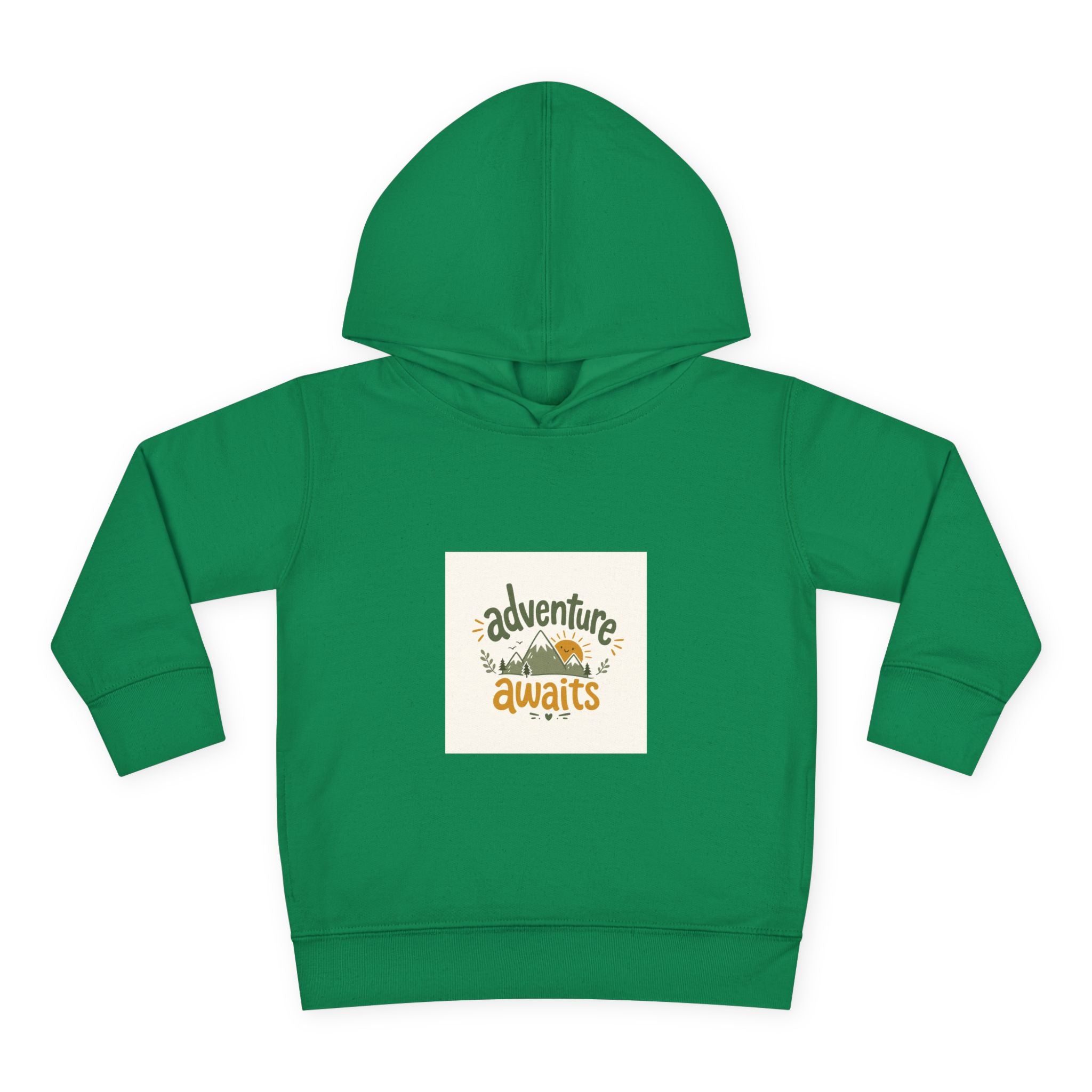 Adventure Awaits soft toddler hoodie from the Nureli collection, view 4