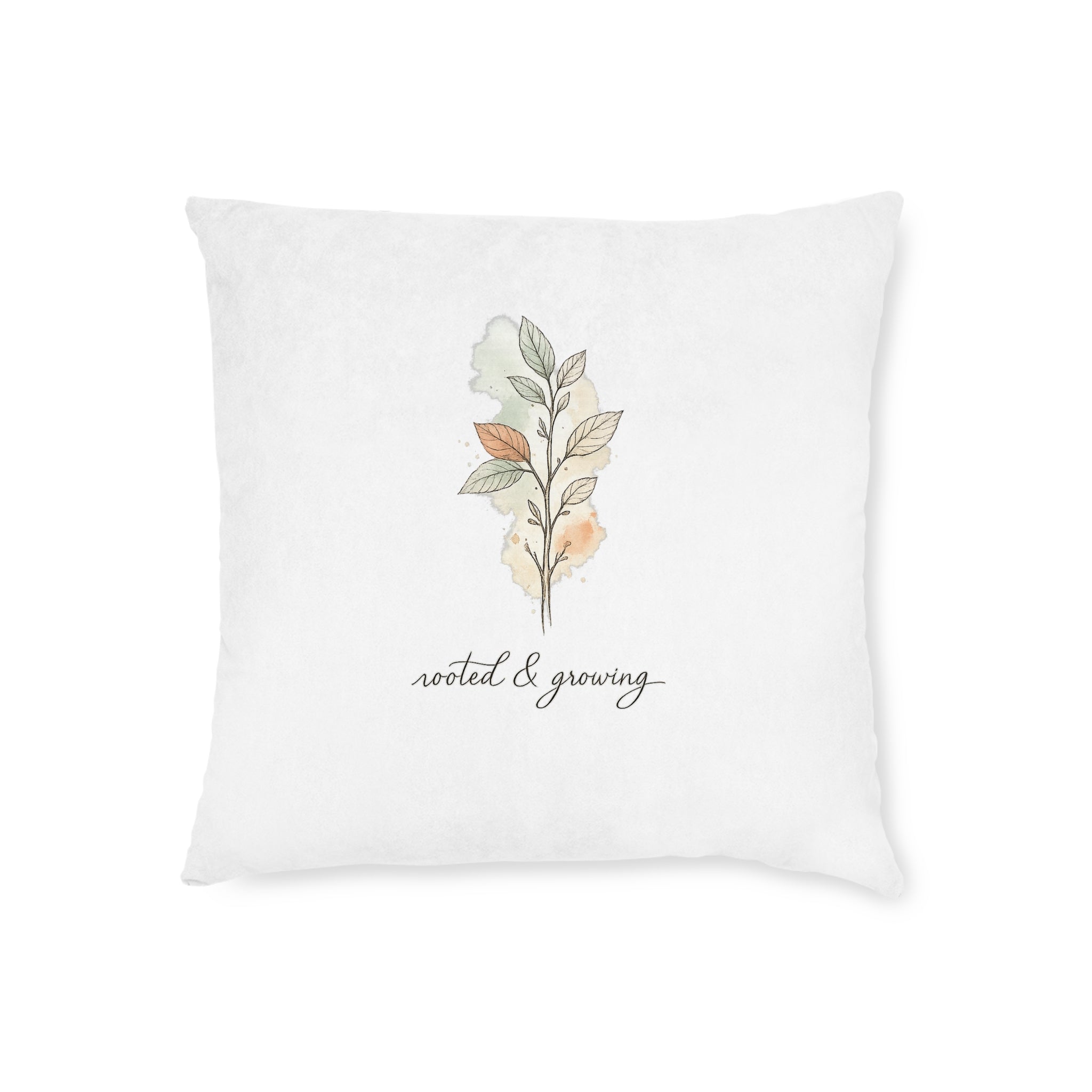 Rooted & Growing Throw Pillow