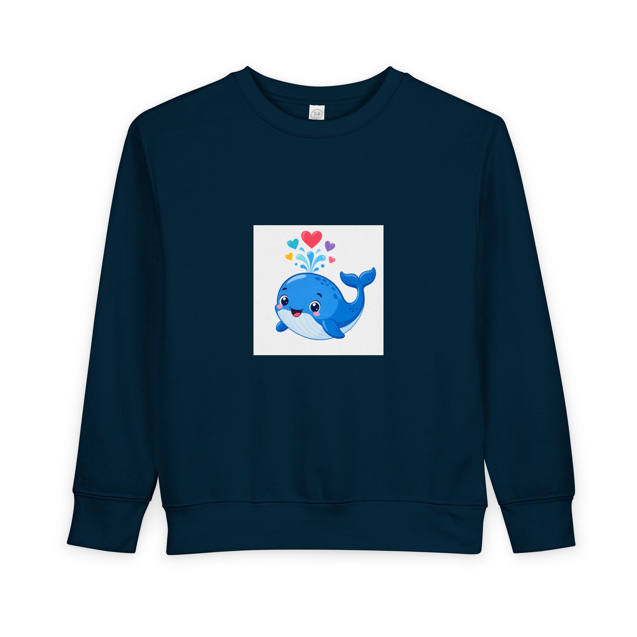 Happy Whale Toddler Sweatshirt — Nureli Kids
