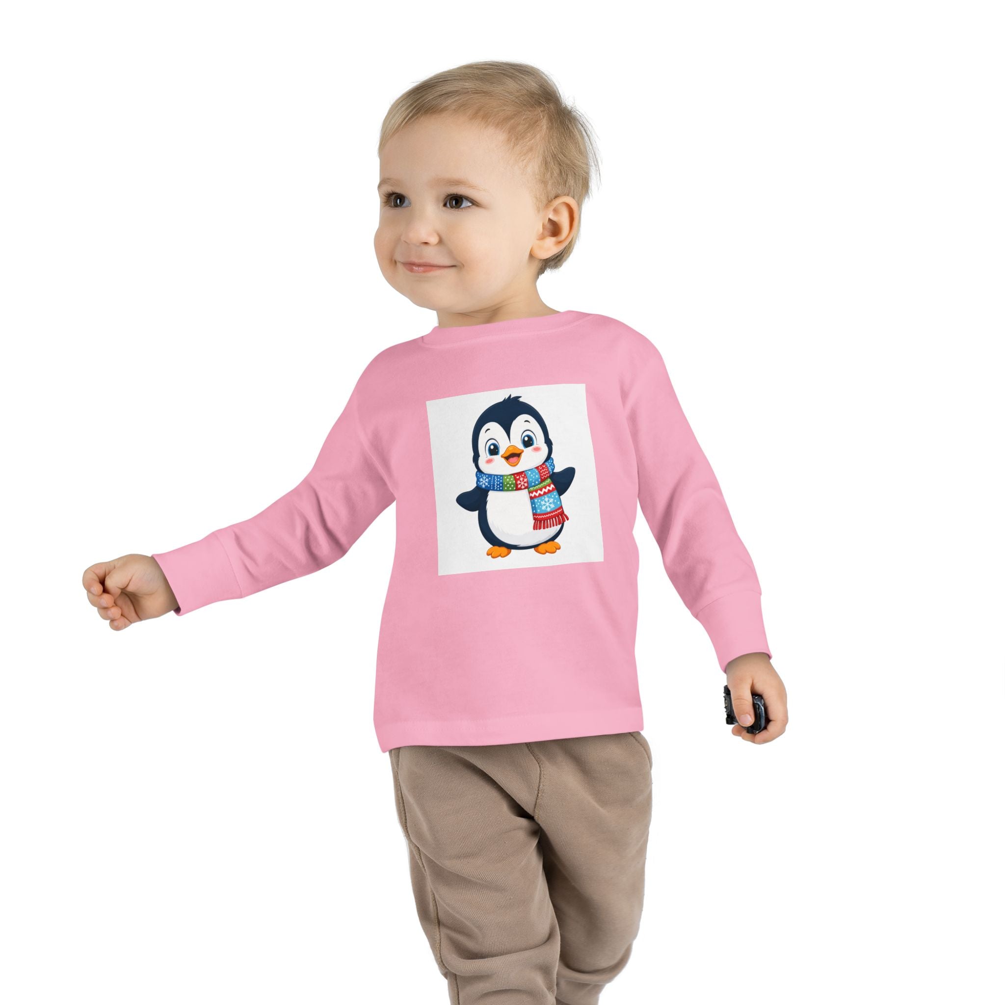 Waddle Penguin Toddler Long-Sleeve Tee — Nureli Kids