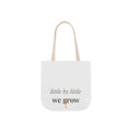 Little by little we grow Tote