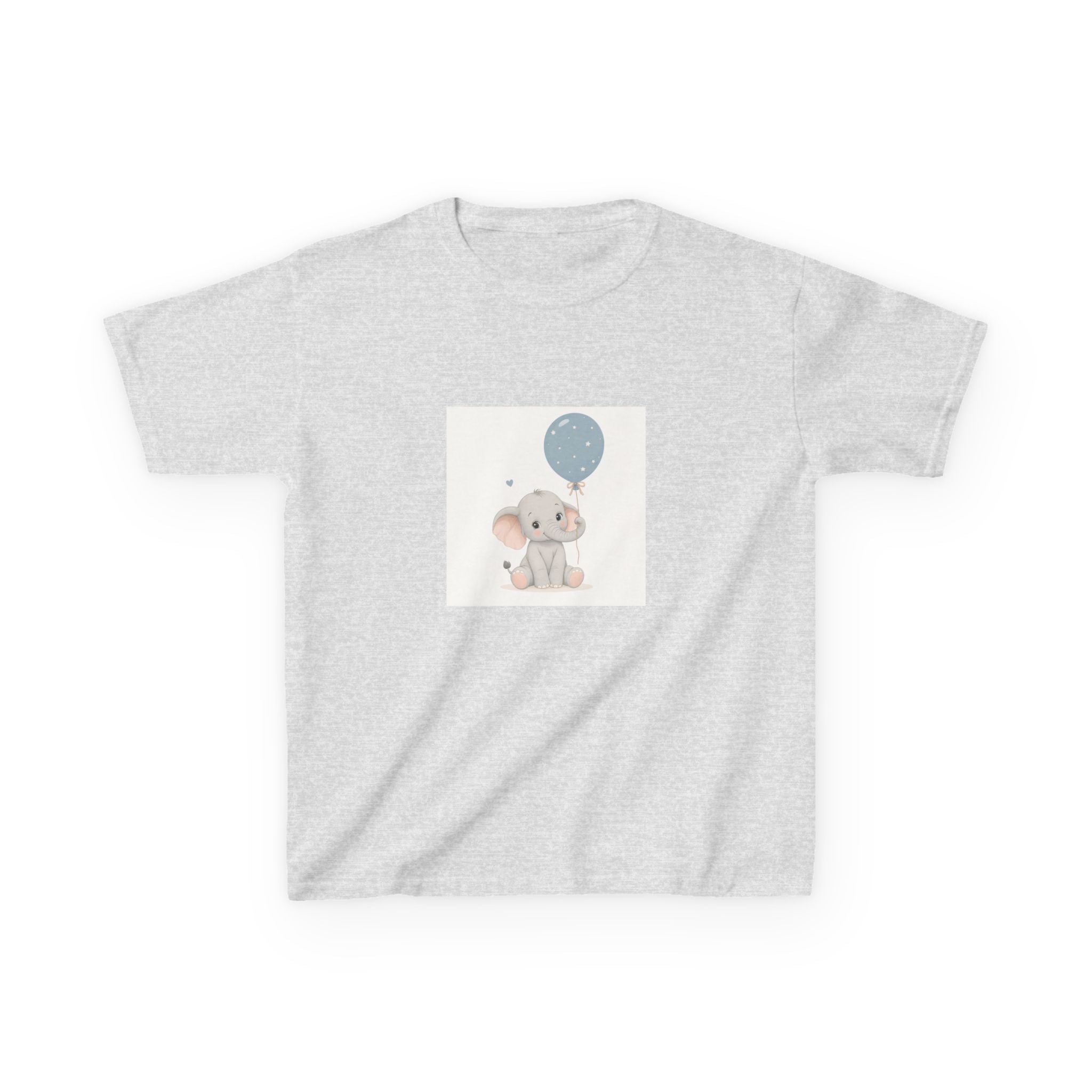 Little Elephant soft kids tee from the Nureli collection, view 2