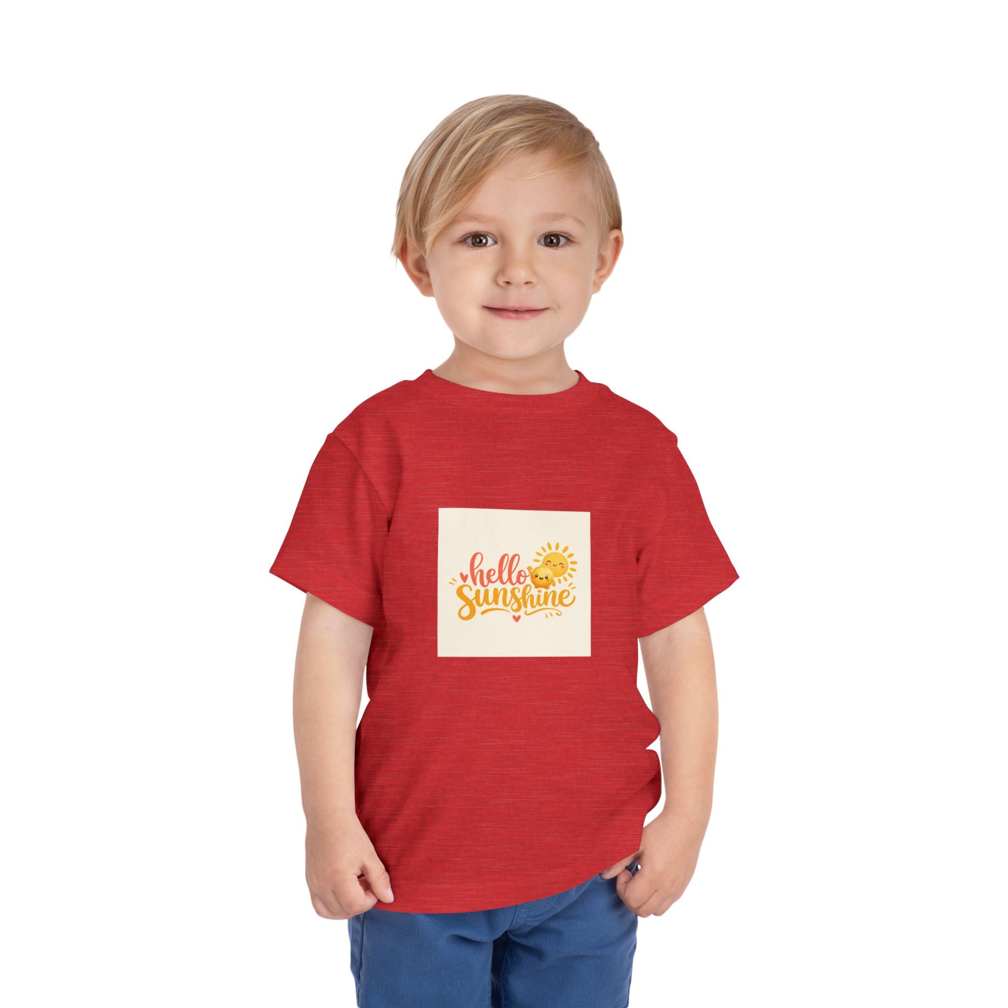 Hello Sunshine Toddler T-Shirt from the Nureli collection, view 68