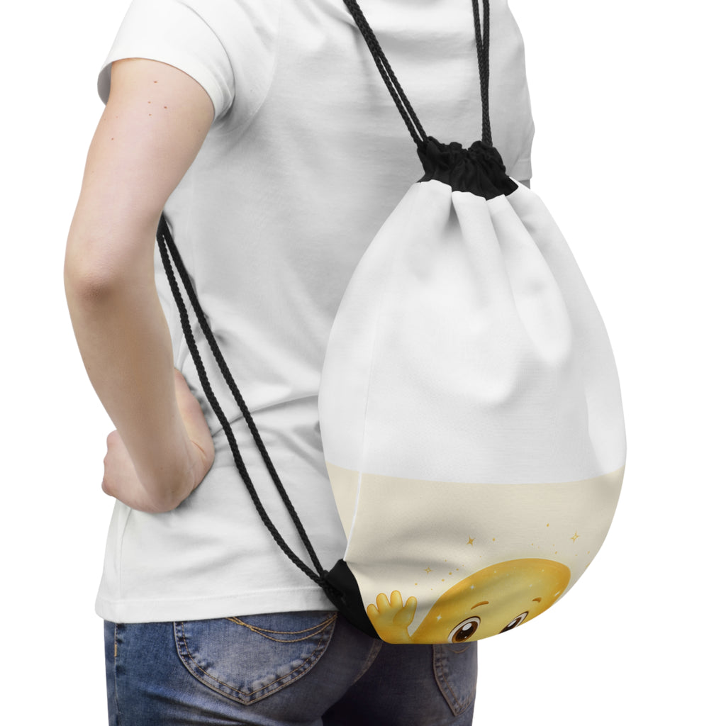 Lumi Waving Kids Drawstring Bag — Nureli Kids