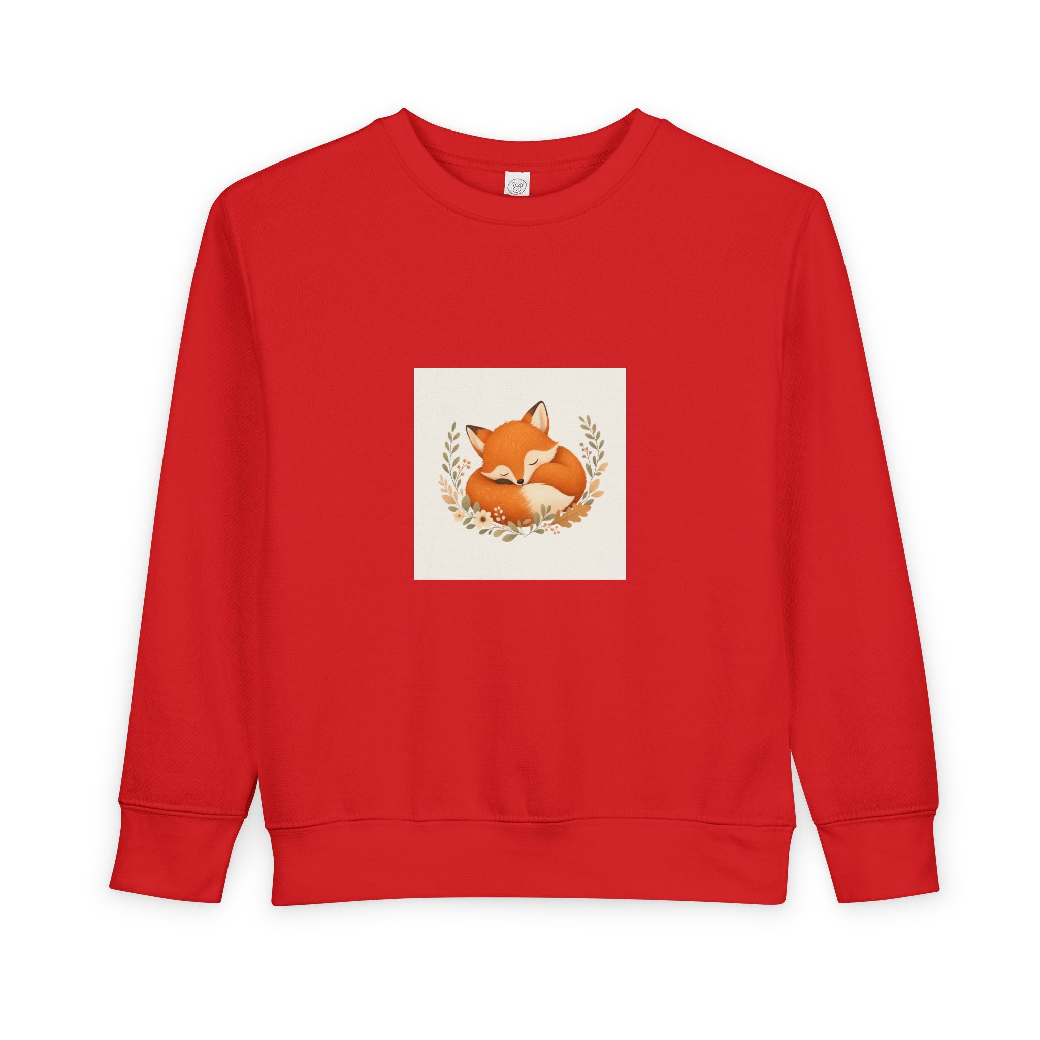 Clever Fox soft toddler tee from the Nureli collection, view 8