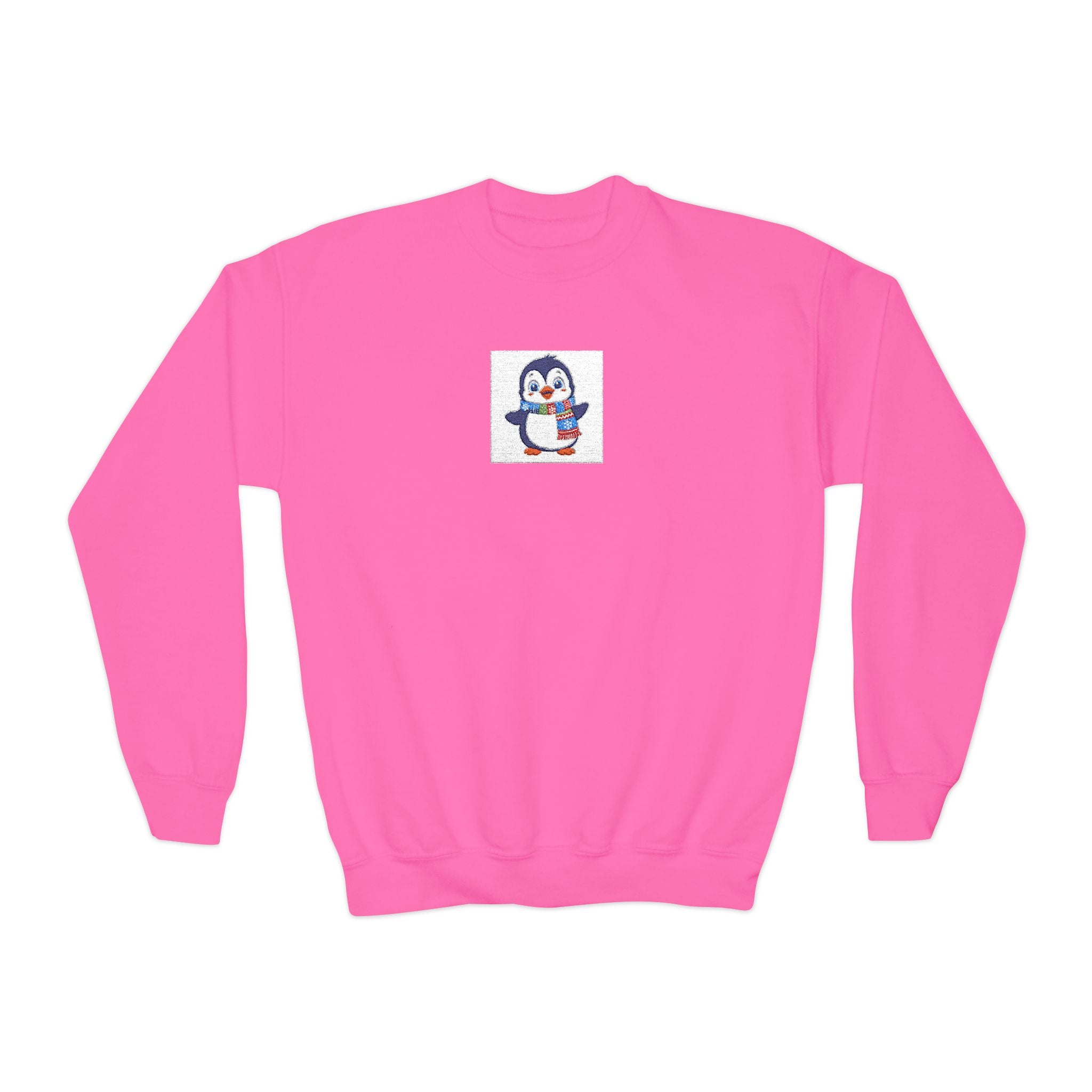 Waddle Penguin kids crew sweatshirt from the Nureli collection, view 9