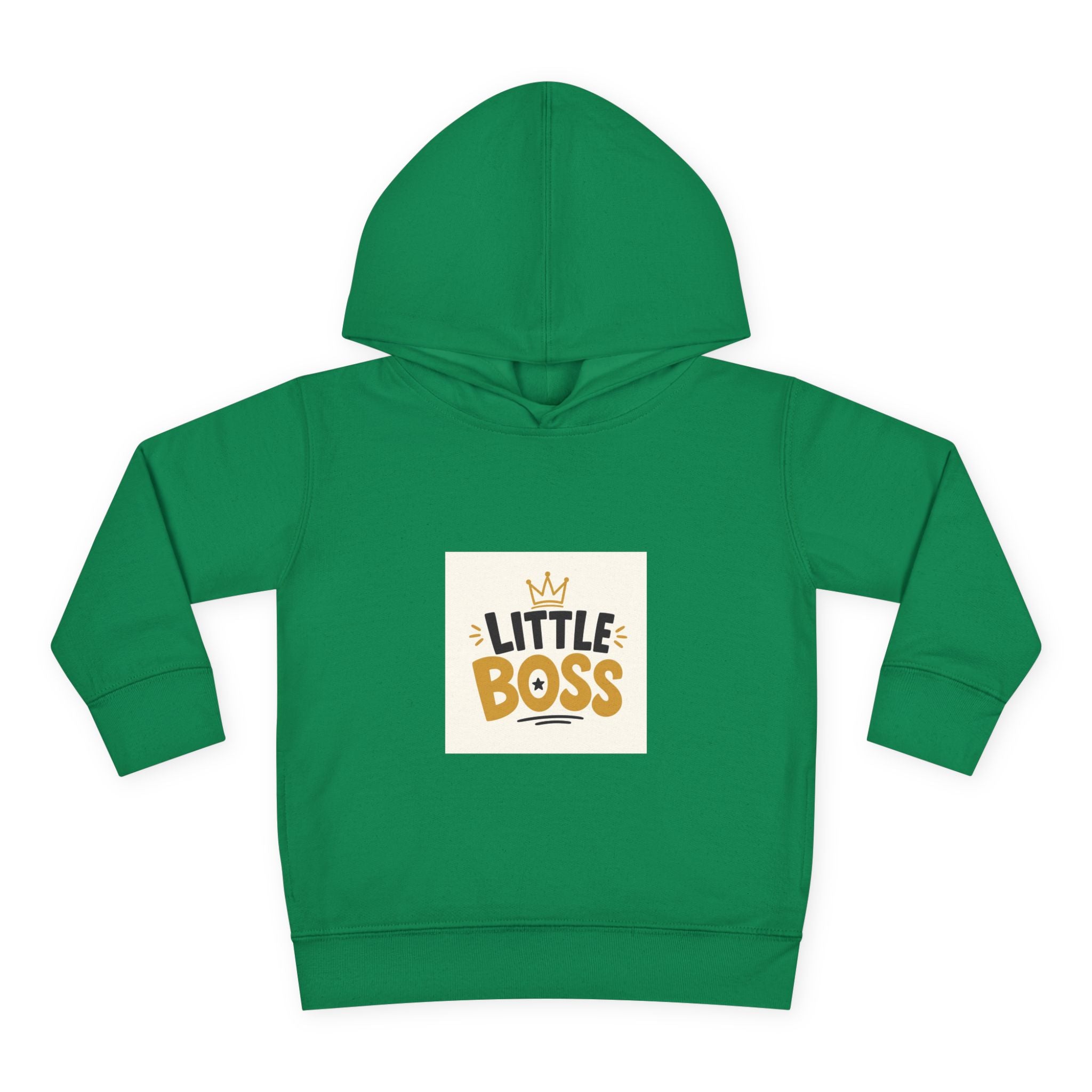 Little Boss Toddler Hoodie from the Nureli collection, view 4