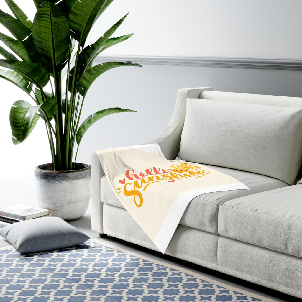 Hello Sunshine soft baby swaddle blanket from the Nureli collection, view 4
