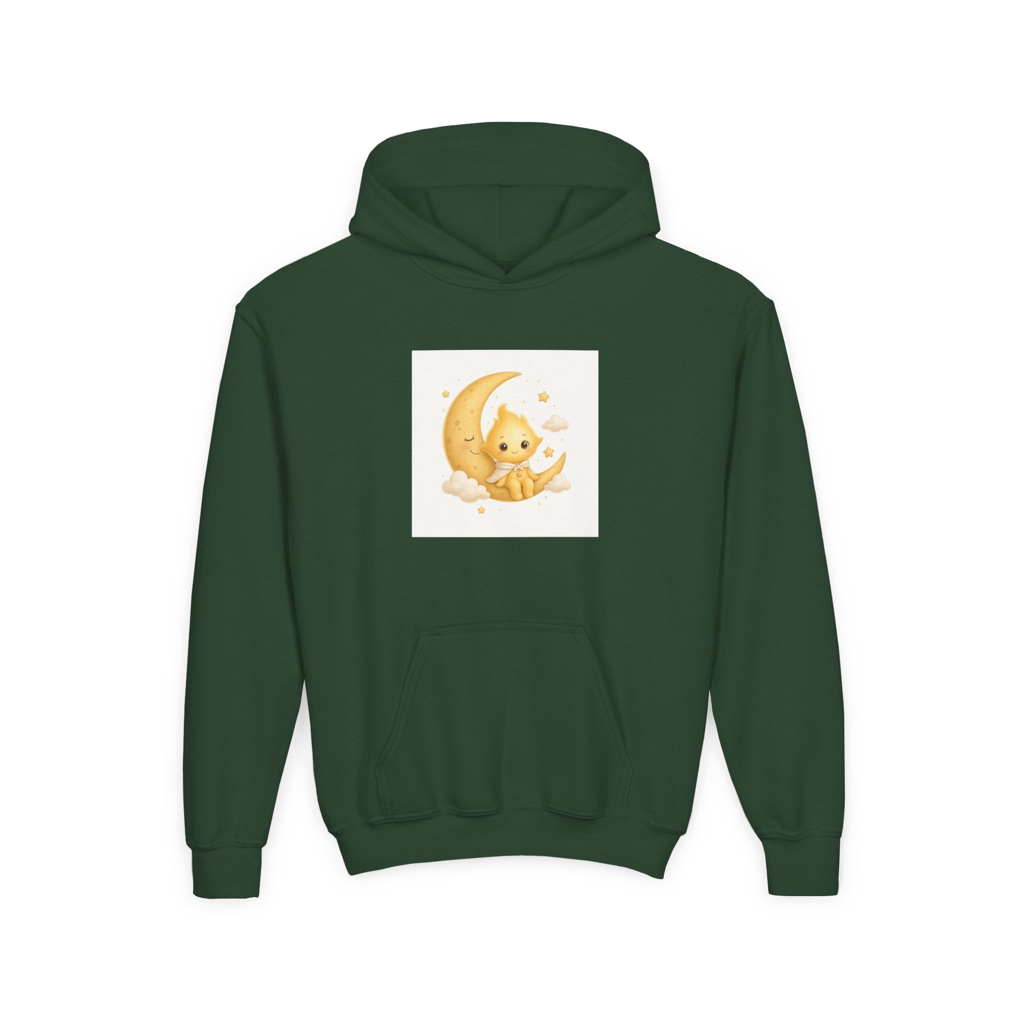 Lumi on the Moon soft toddler hoodie from the Nureli collection, view 7