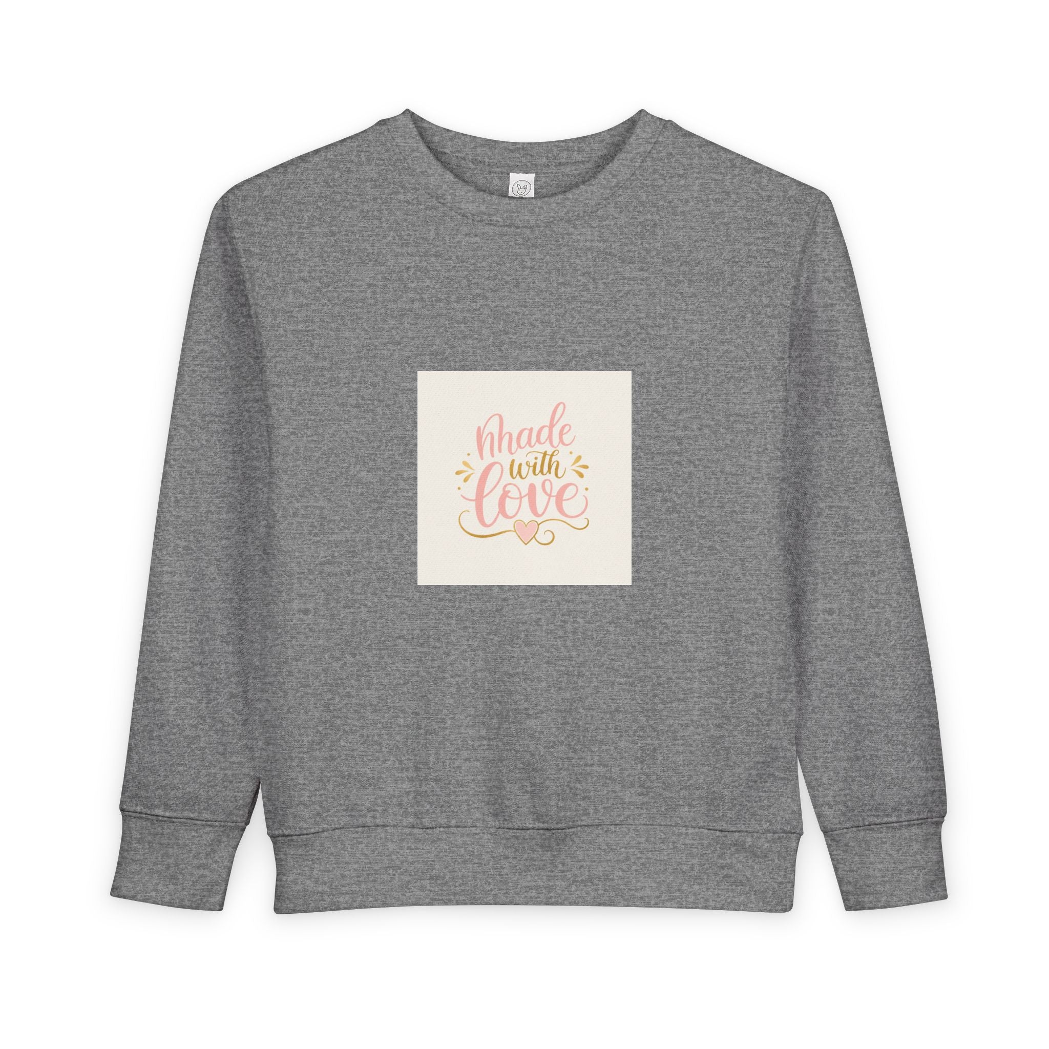 Made With Love Toddler Sweatshirt - Nureli Kids