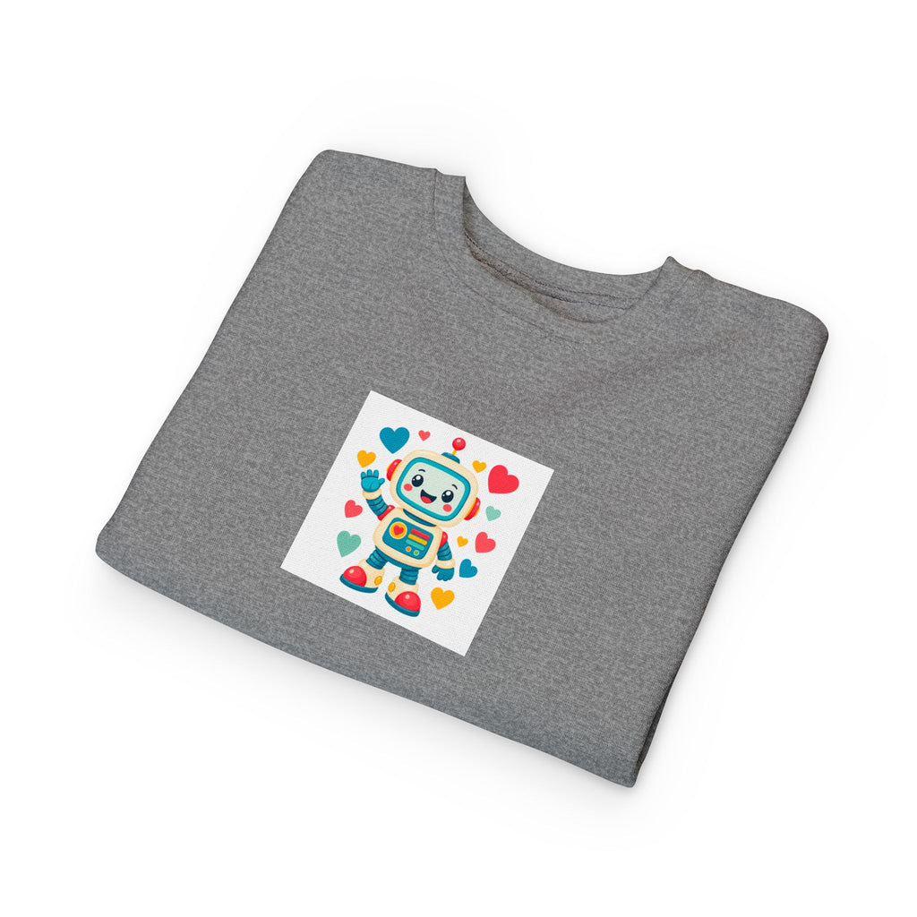 Beep Boop Robot Toddler Sweatshirt — Nureli Kids