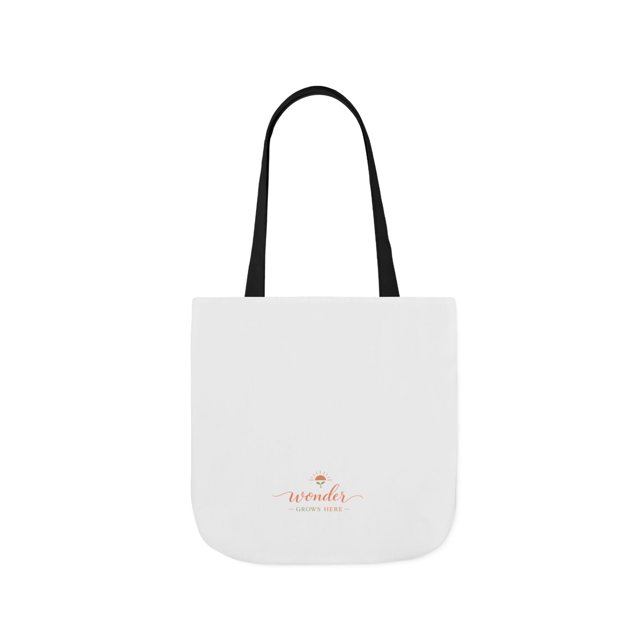 Wonder Grows Here canvas tote bag from the Nureli collection, view 8