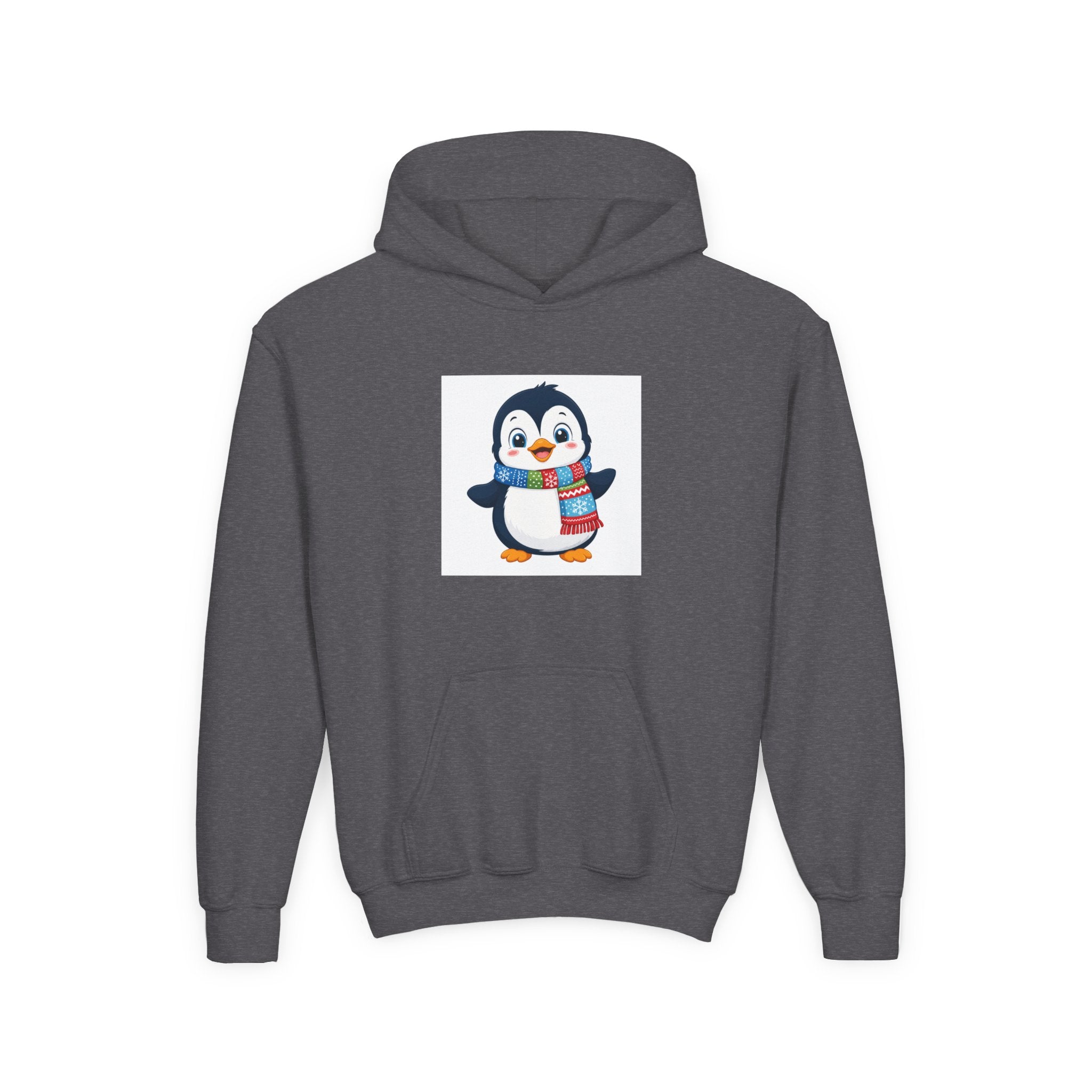 Waddle Penguin soft toddler hoodie from the Nureli collection, view 9