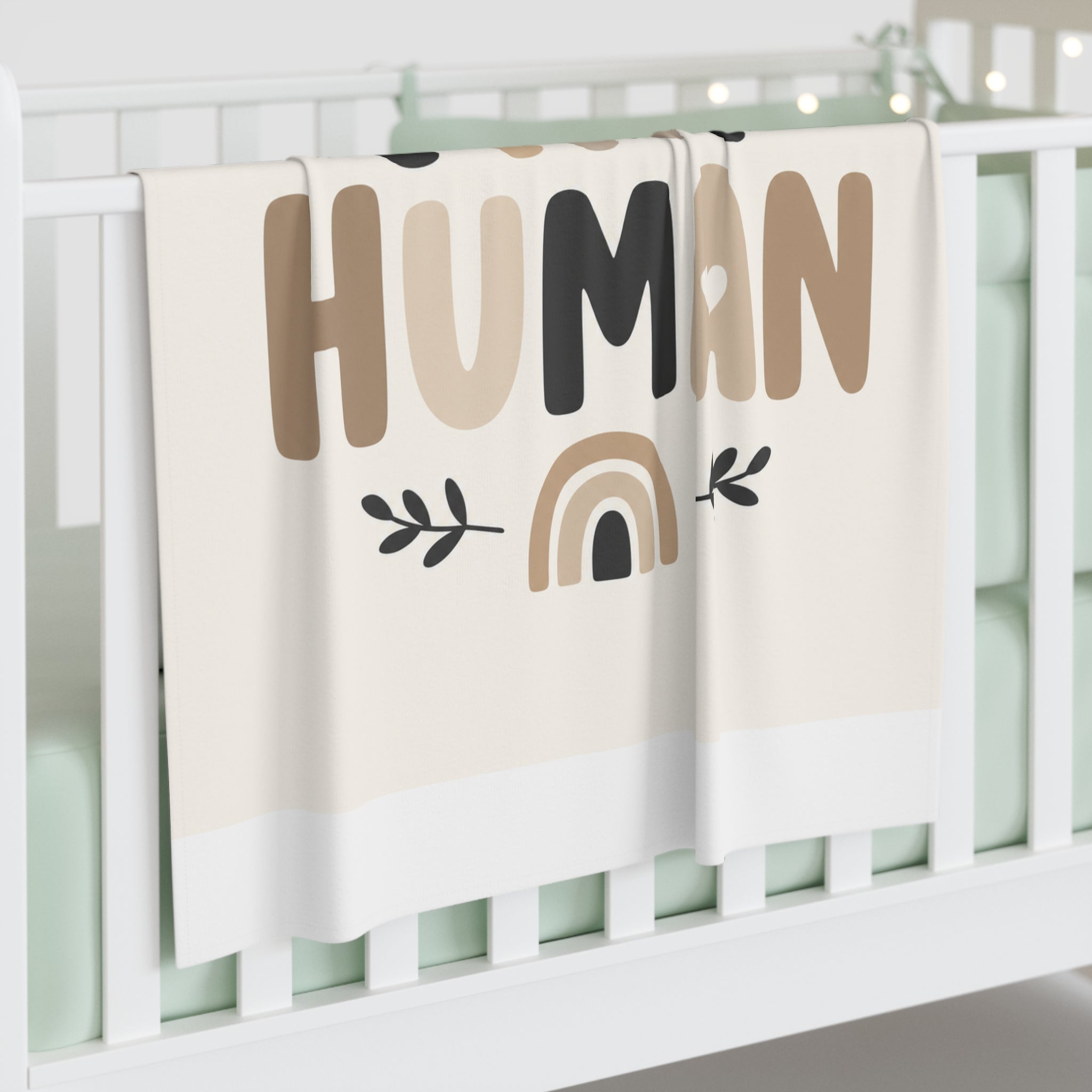 Tiny Human Baby Swaddle Blanket - Nureli Kids
