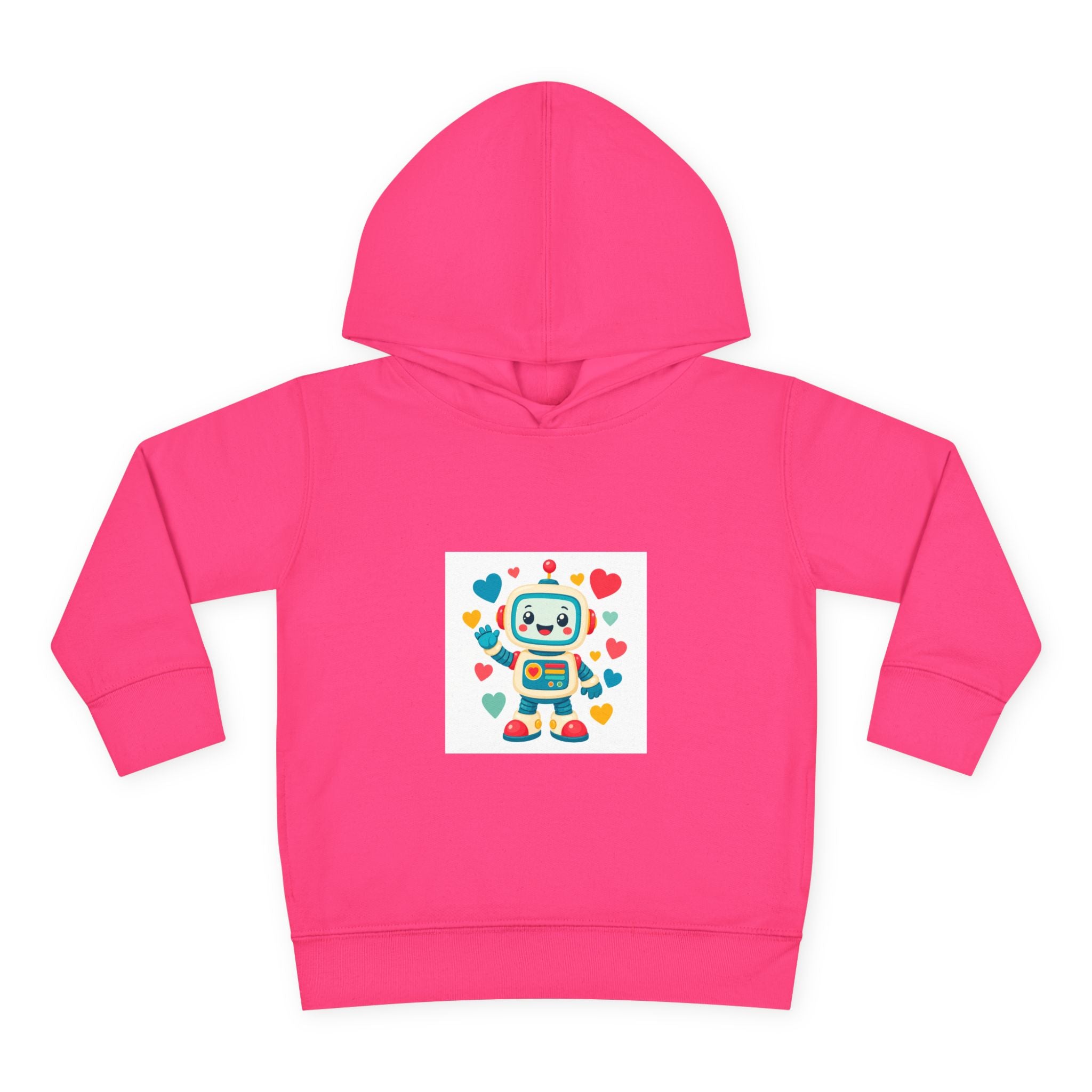 Beep Boop Robot Toddler Hoodie - Nureli Kids