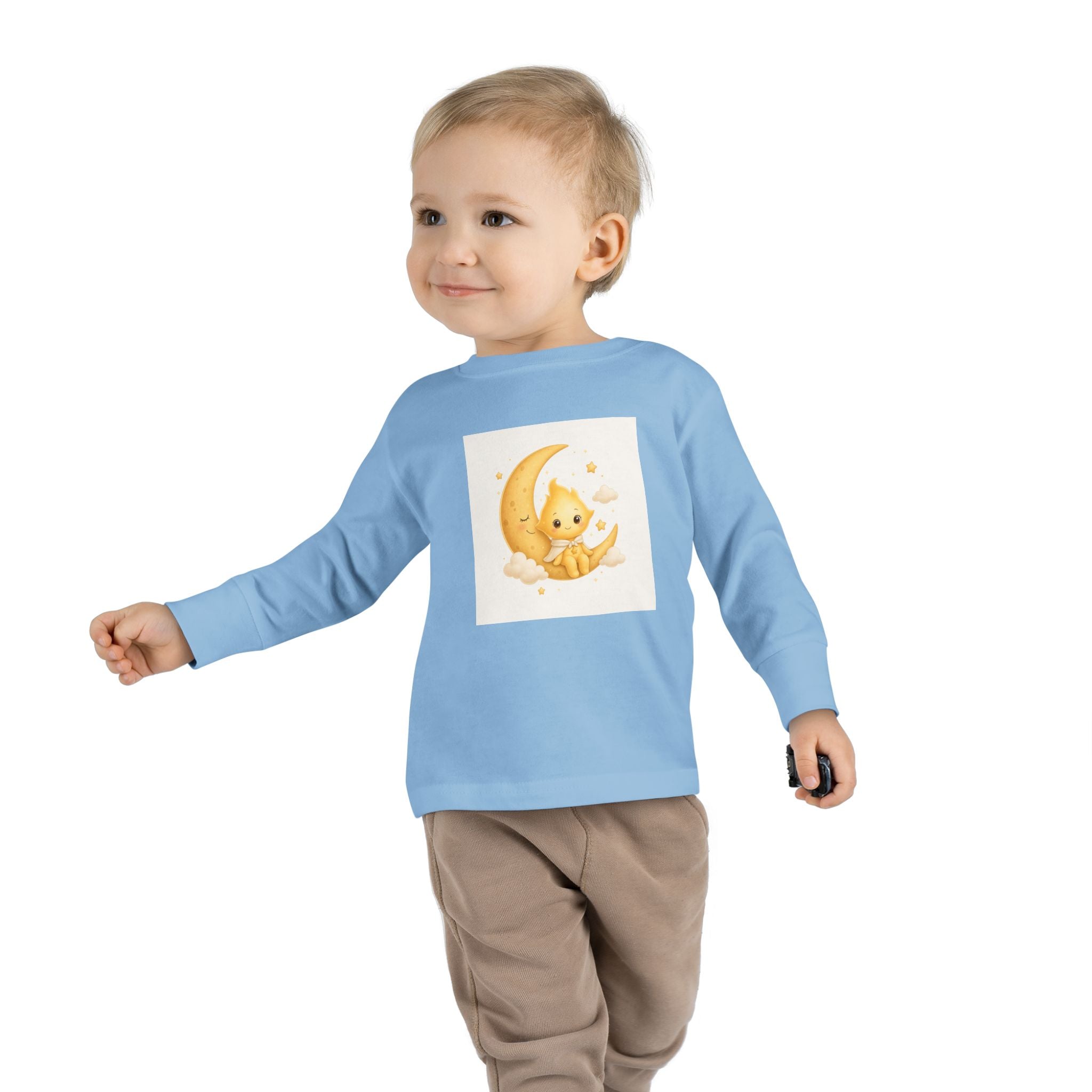 Lumi on the Moon Toddler Long-Sleeve Tee — Nureli Kids