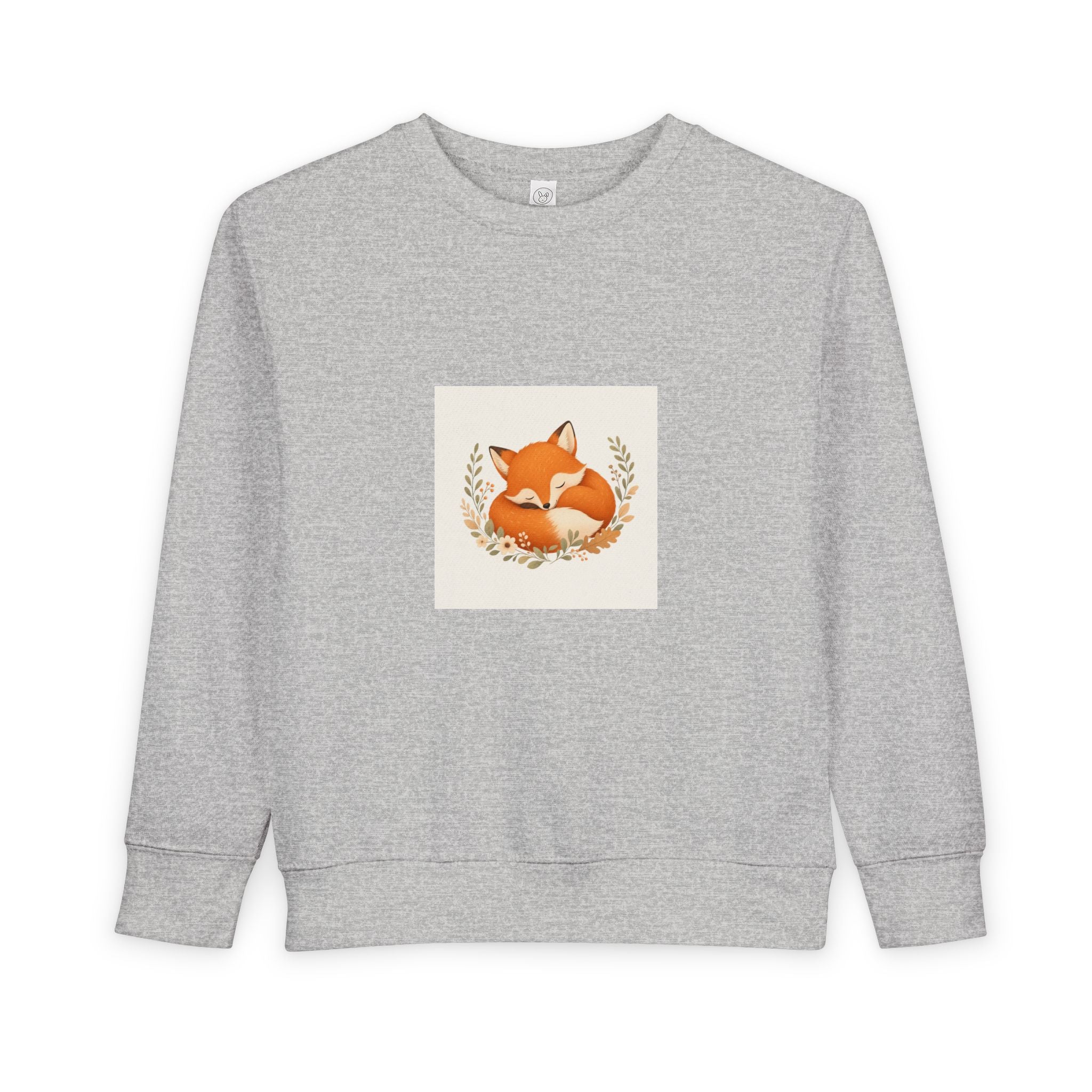 Clever Fox soft toddler tee from the Nureli collection, view 2